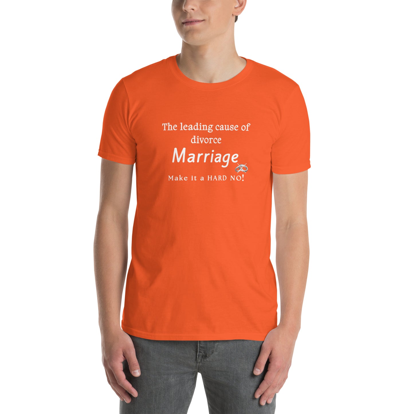 The Don't Get Married Tee Leading Cause of Divorce Marriage Unisex Tee by EraofInk