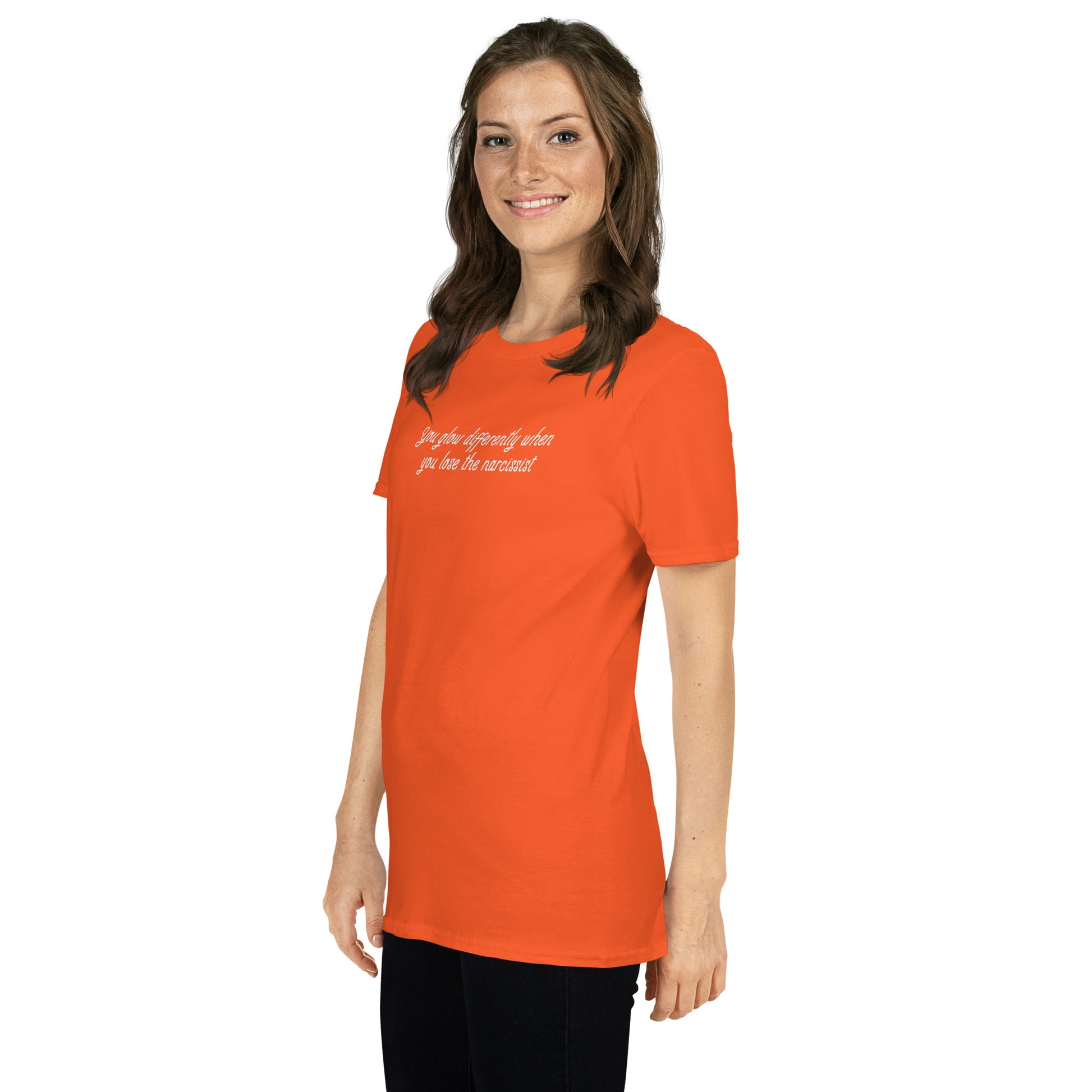 You Glow Differently When You Lose the Narcissist Unisex Tee by EraofInk