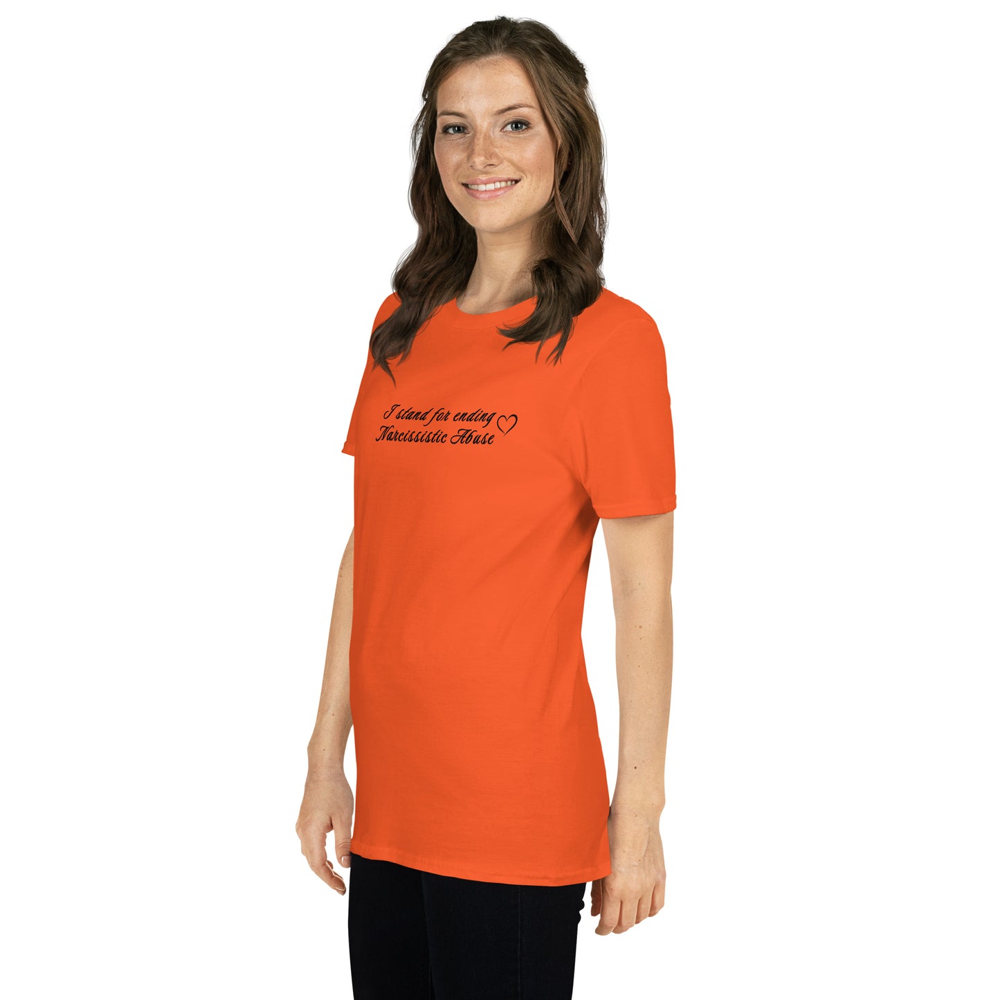I Stand For Ending Narcissistic Abuse Unisex Tee by EraofInk
