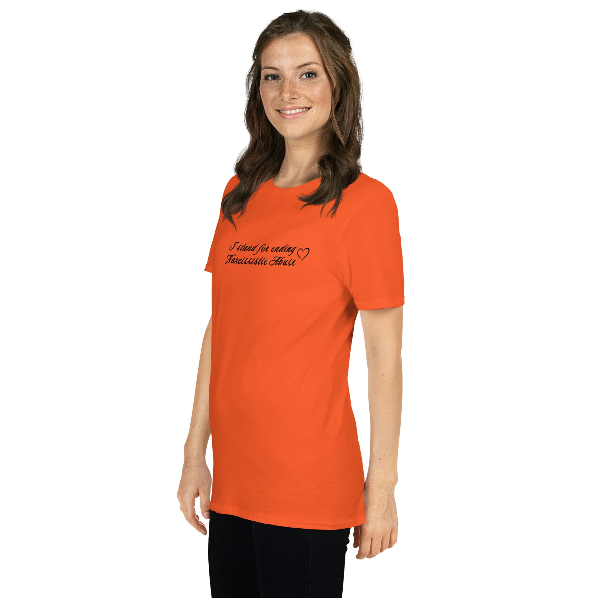 I Stand For Ending Narcissistic Abuse Unisex Tee by EraofInk