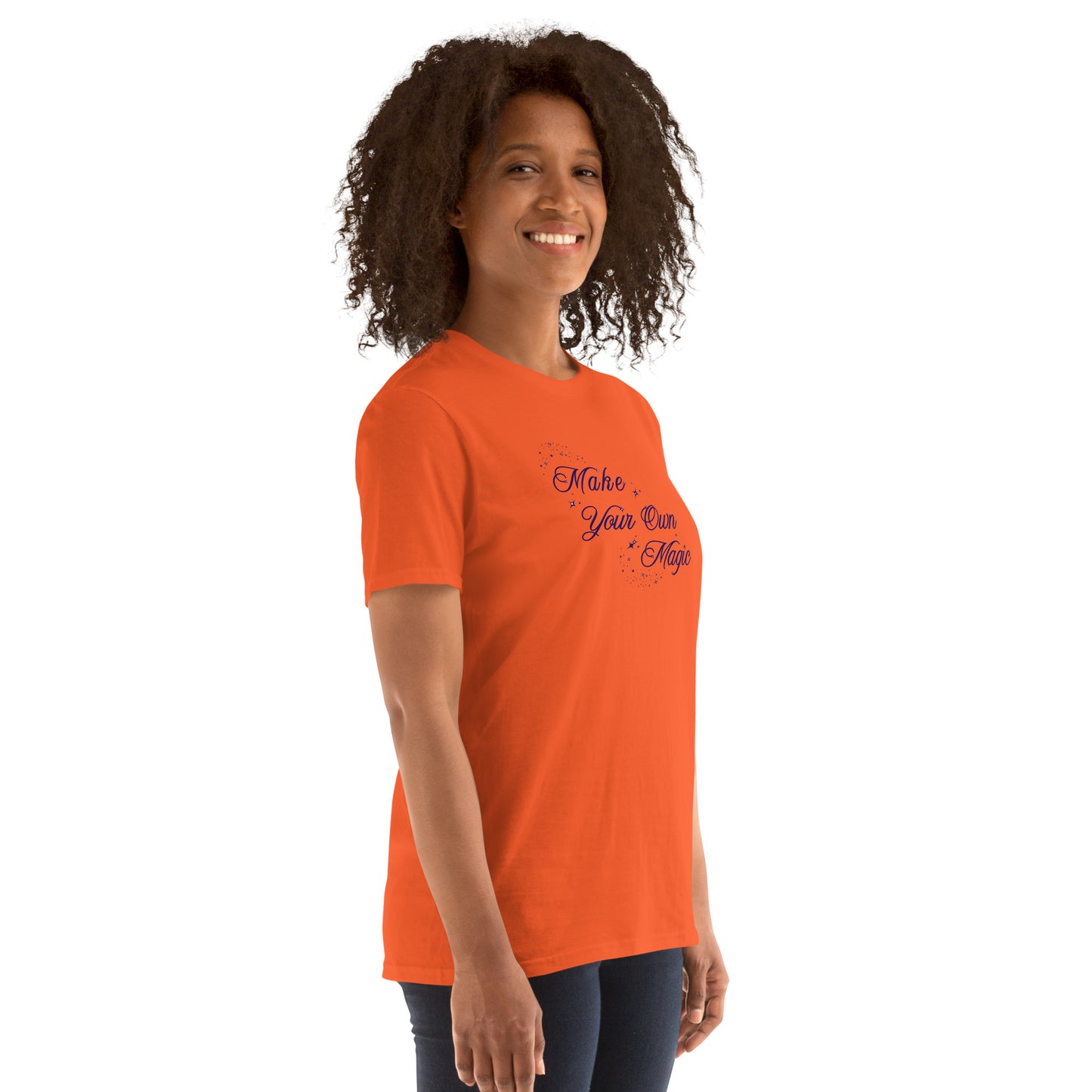 Believe in Magic Tee Make Your Own Magic Unisex Tee by EraofInk