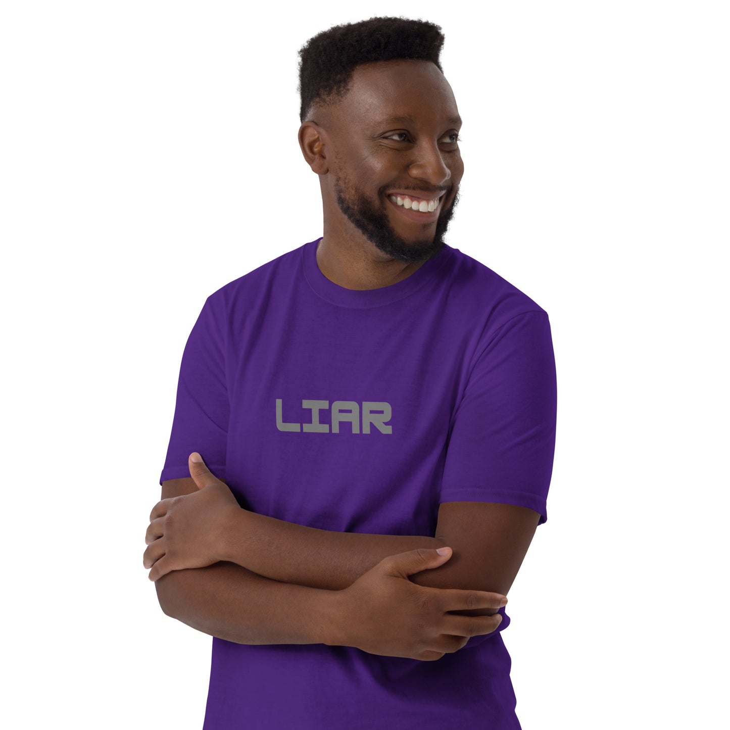 For the Guy Who Just Can't Tell the Truth to Save His Life - Liar Unisex Tee by EraofInk