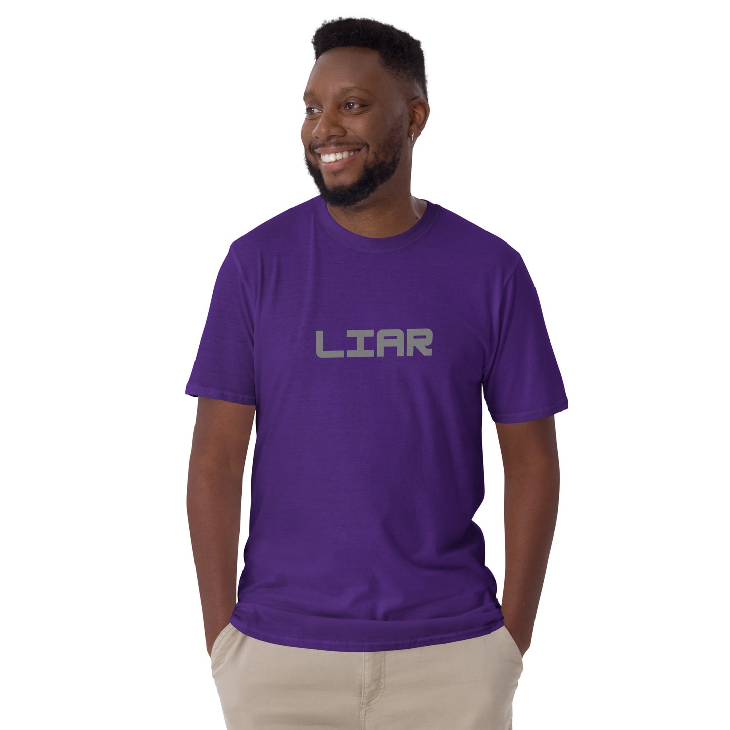 For the Guy Who Just Can't Tell the Truth to Save His Life - Liar Unisex Tee by EraofInk