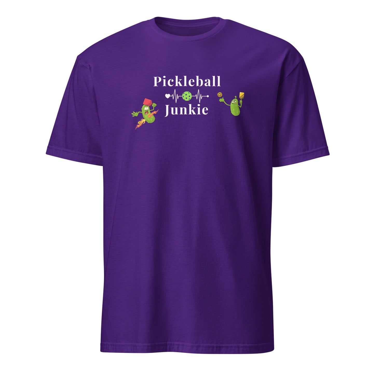 Pickleball Junkie Unisex Tee by EraofInk