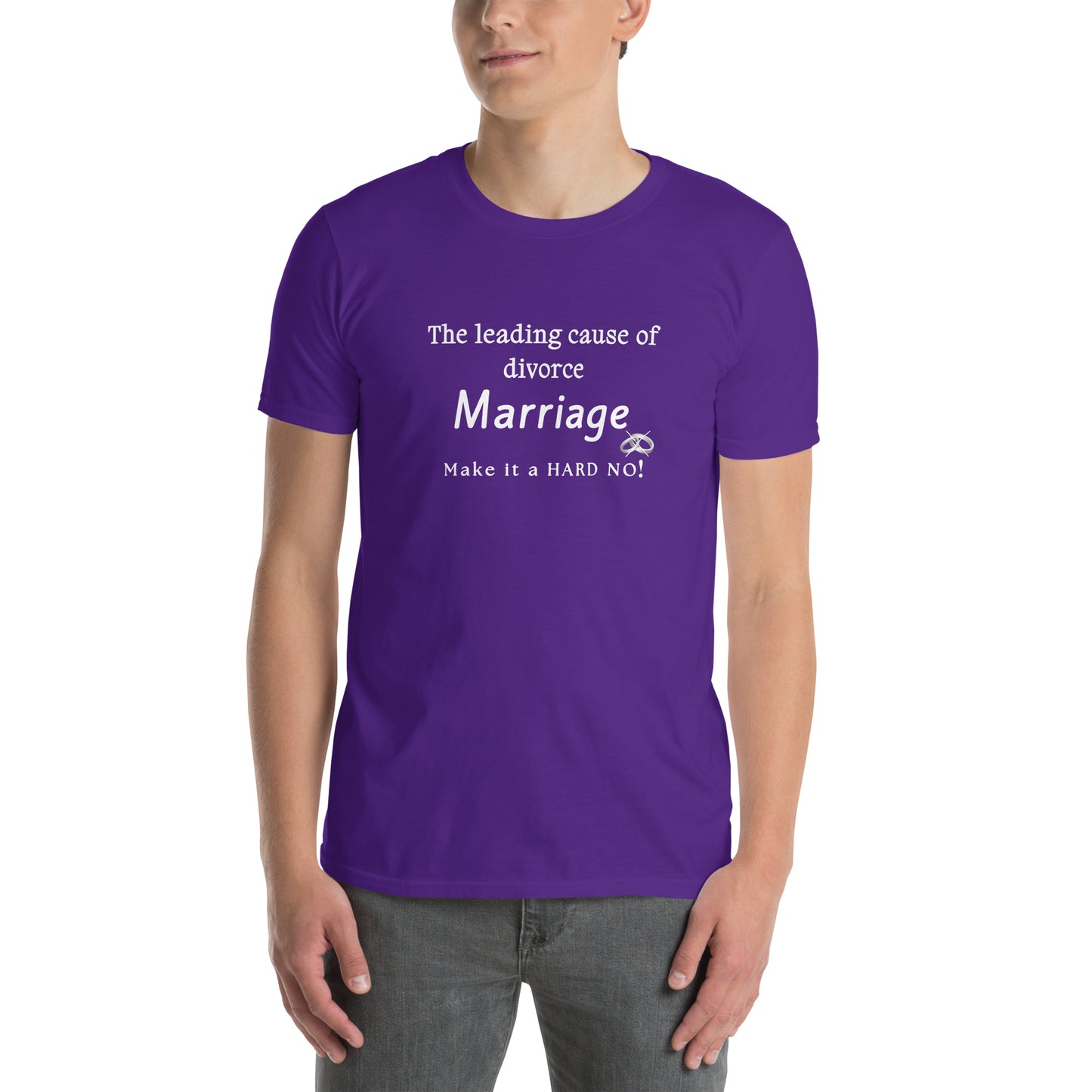 The Don't Get Married Tee Leading Cause of Divorce Marriage Unisex Tee by EraofInk