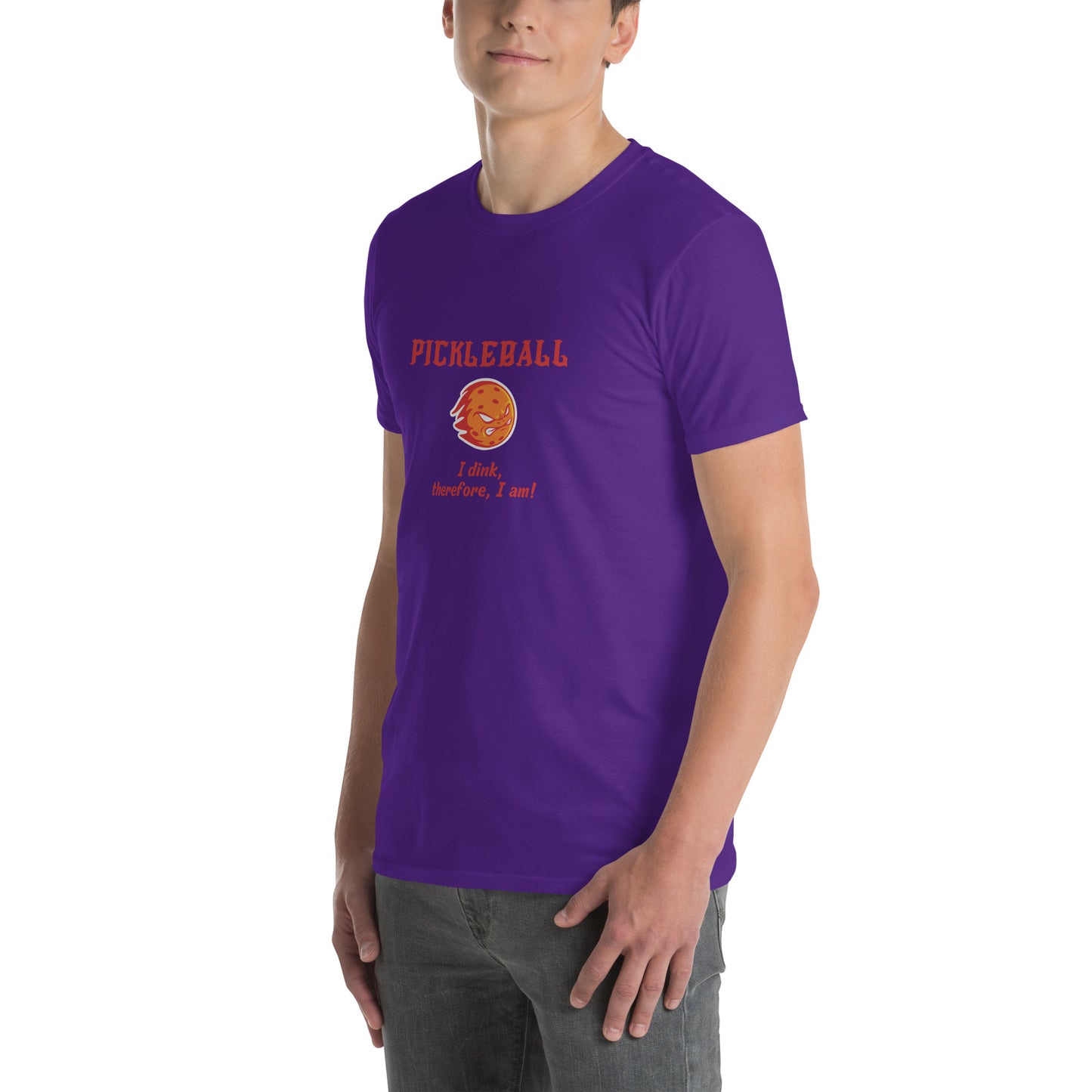 Pickleball I Dink, Therefore, I Am Unisex Tee by EraofInk
