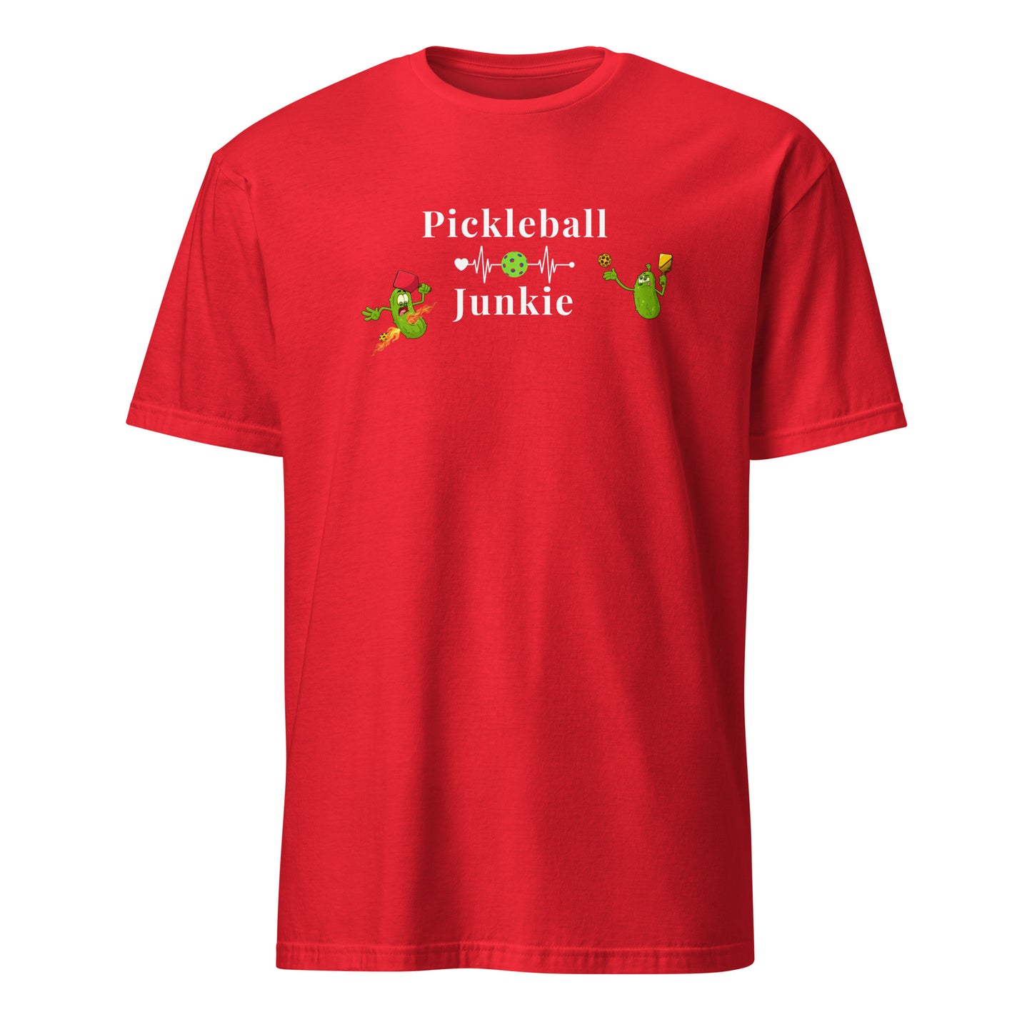 Pickleball Junkie Unisex Tee by EraofInk