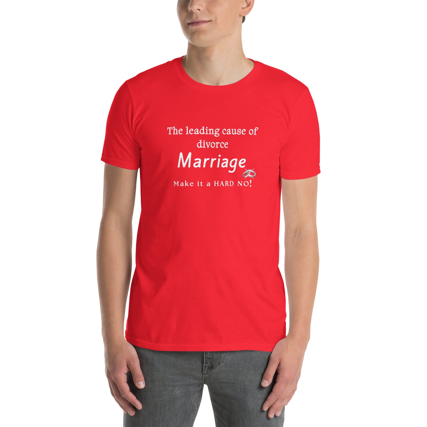 The Don't Get Married Tee Leading Cause of Divorce Marriage Unisex Tee by EraofInk