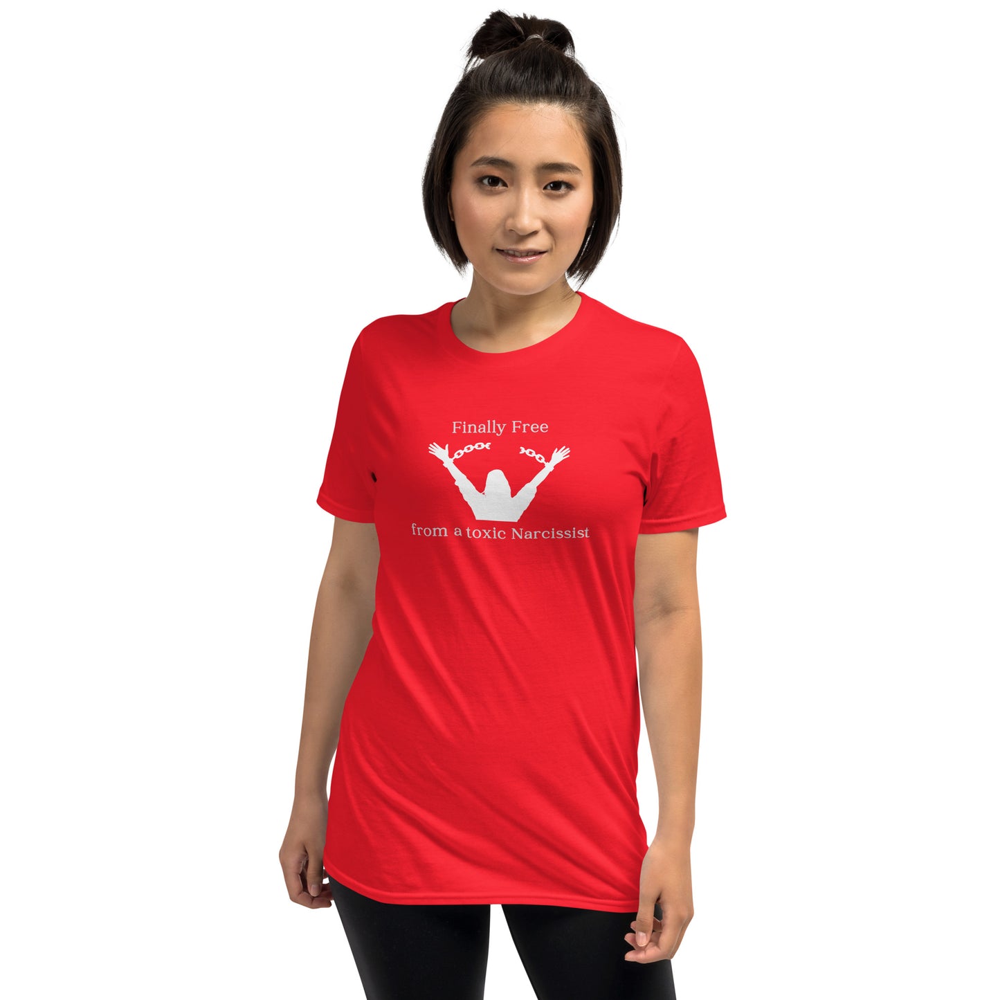 Find Your Happy Spot Finally Free from the Toxic Narcissist Unisex Tee by EraofInk