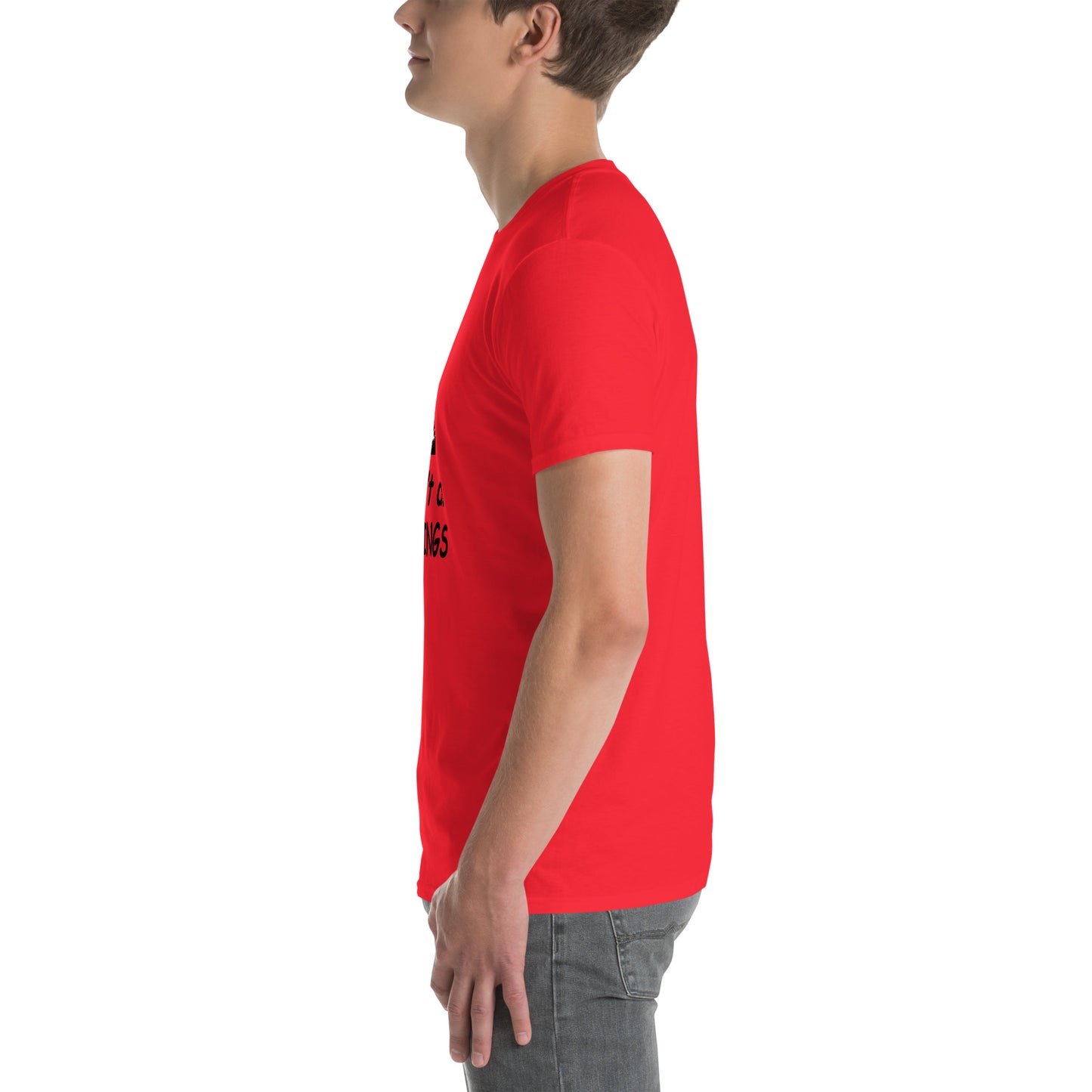 Doesn't Do Feelings Unisex Tee by EraofInk