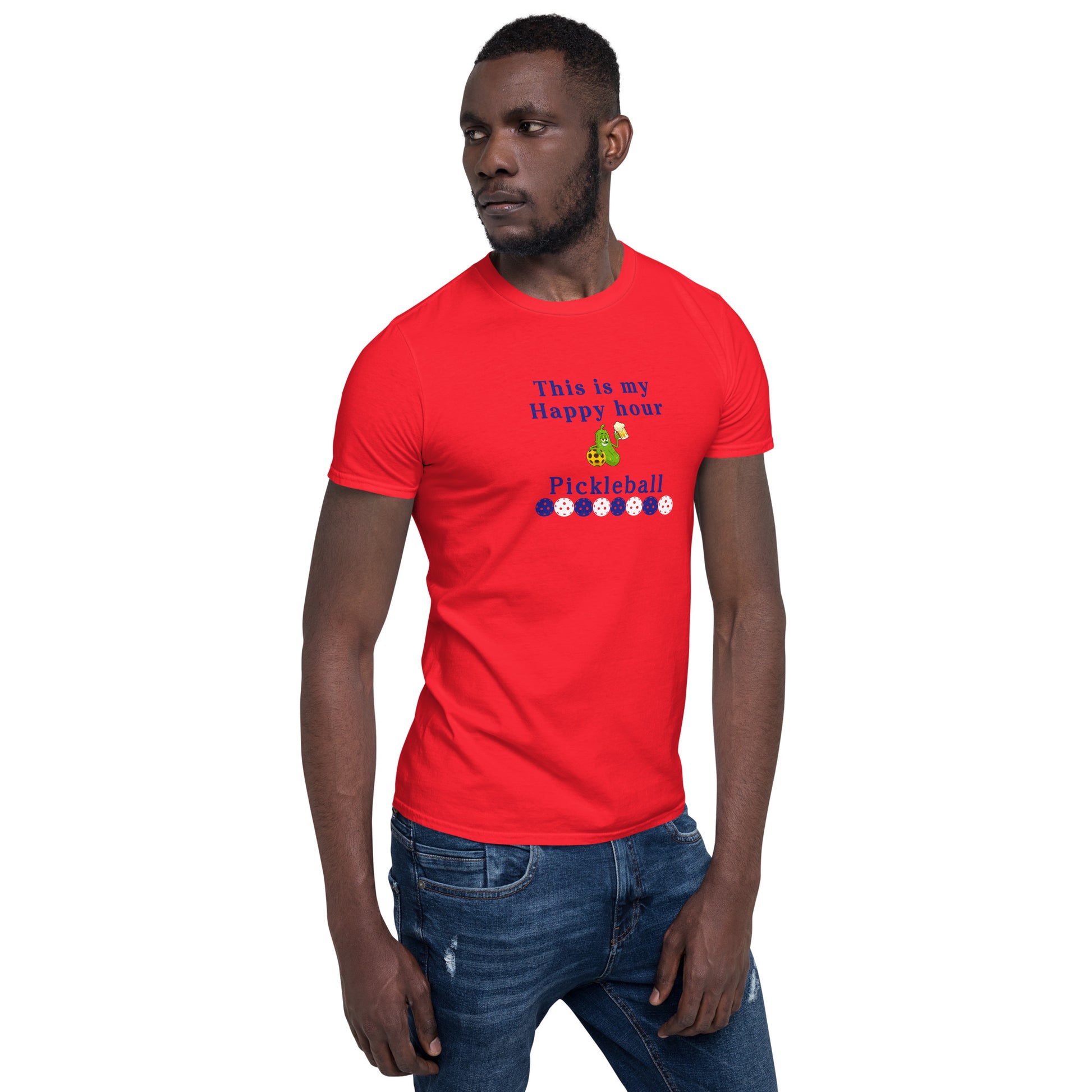 This Is My Happy Hour Unisex Tee by EraofInk