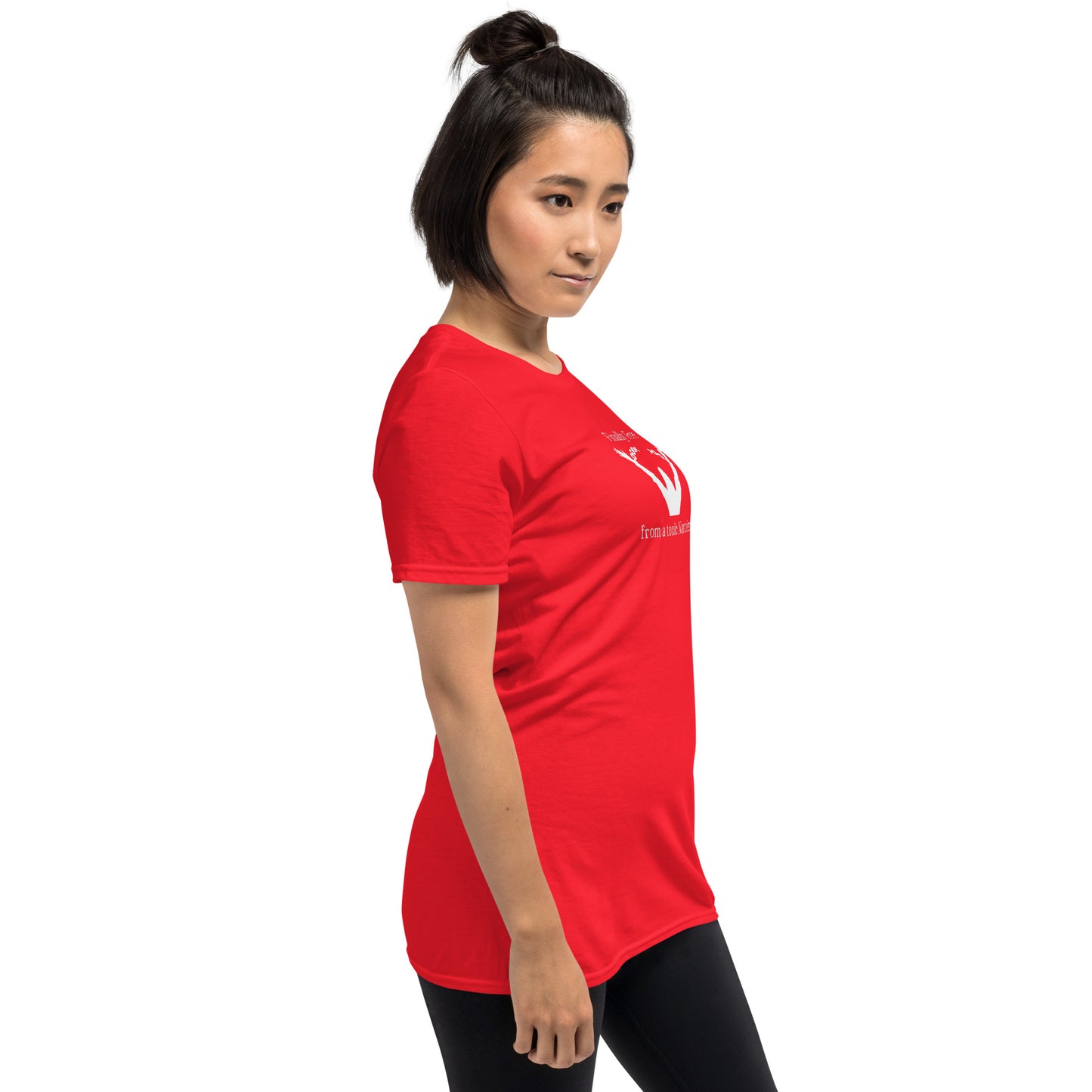 Find Your Happy Spot Finally Free from the Toxic Narcissist Unisex Tee by EraofInk