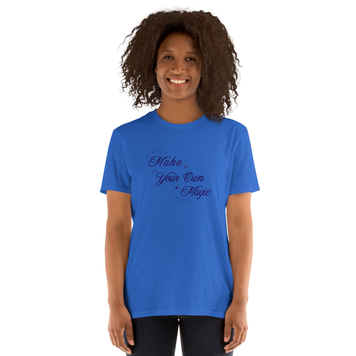 Believe in Magic Tee Make Your Own Magic Unisex Tee by EraofInk