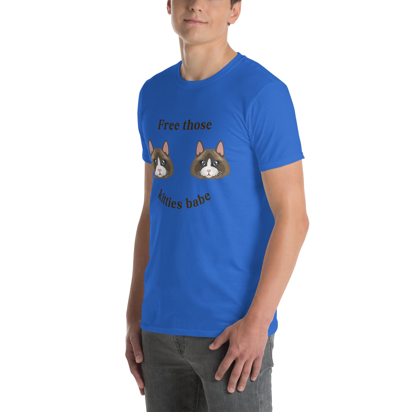 Free Those Kitties Babe Unisex Tee by EraofInk