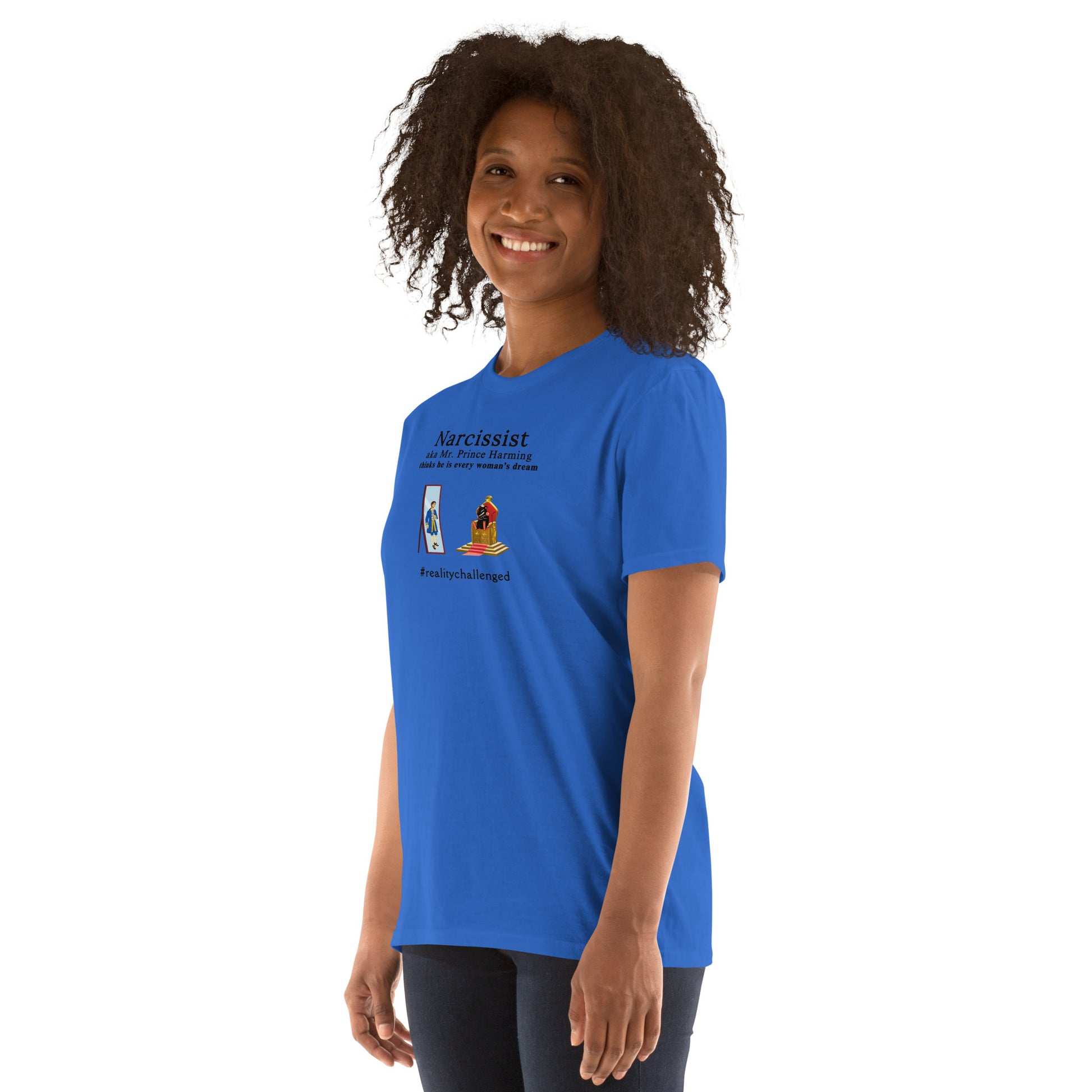 Narcissist Mockery Mr. Prince Harming the Rat in the Mirror Thinks He is a King Unisex Tee by EraofInk