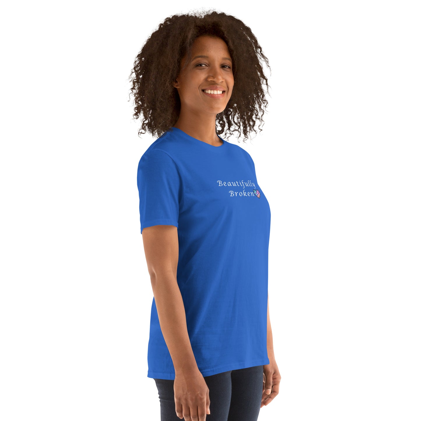 Beautifully Broken Unisex Tee by EraofInk
