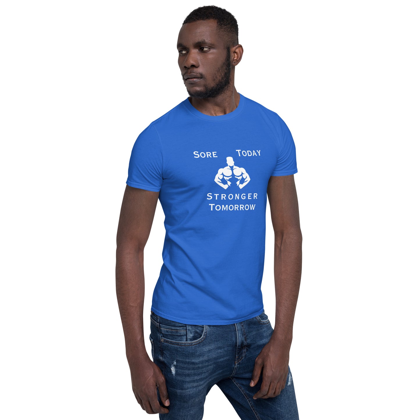 Sore Today Stronger Tomorrow Unisex Tee by EraofInk