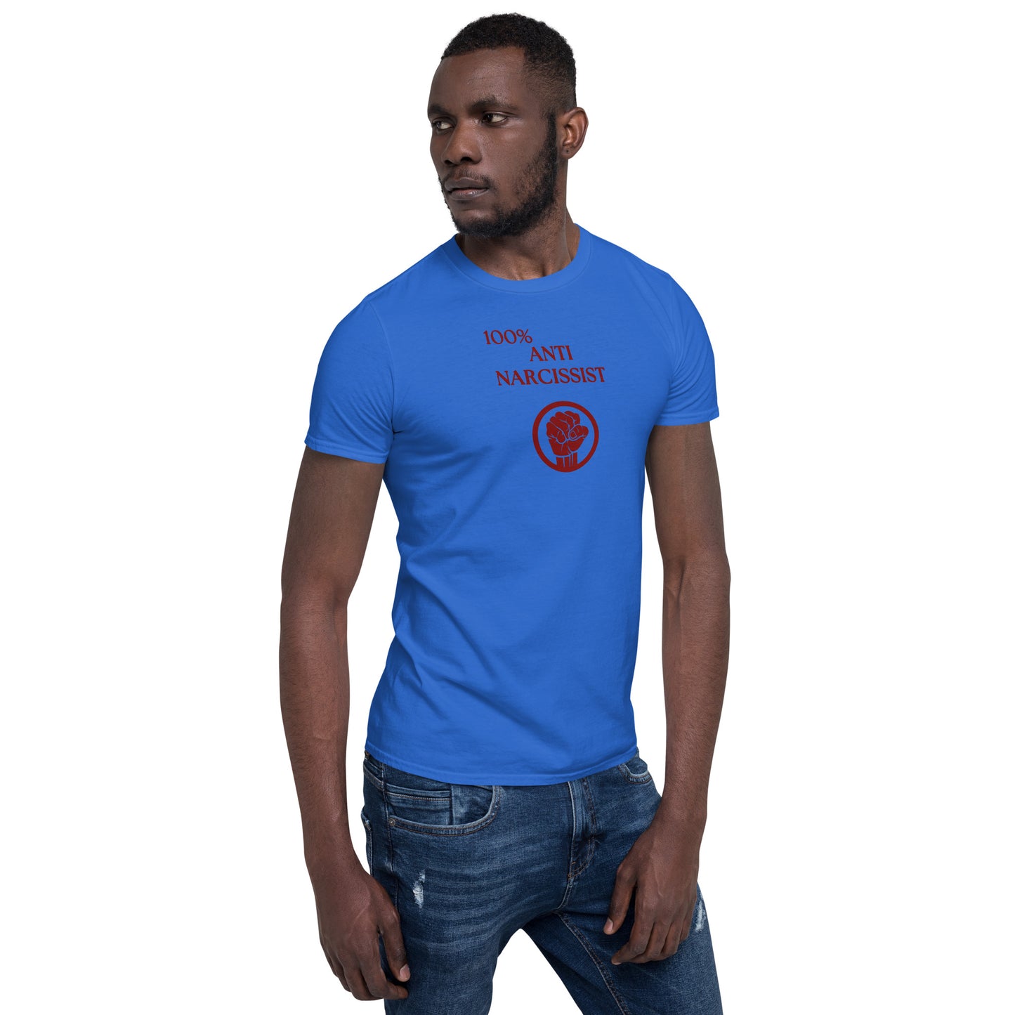 Stand Up Against Narcissistic Abuse 100% Against Narc Abuse Unisex Tee by EraofInk
