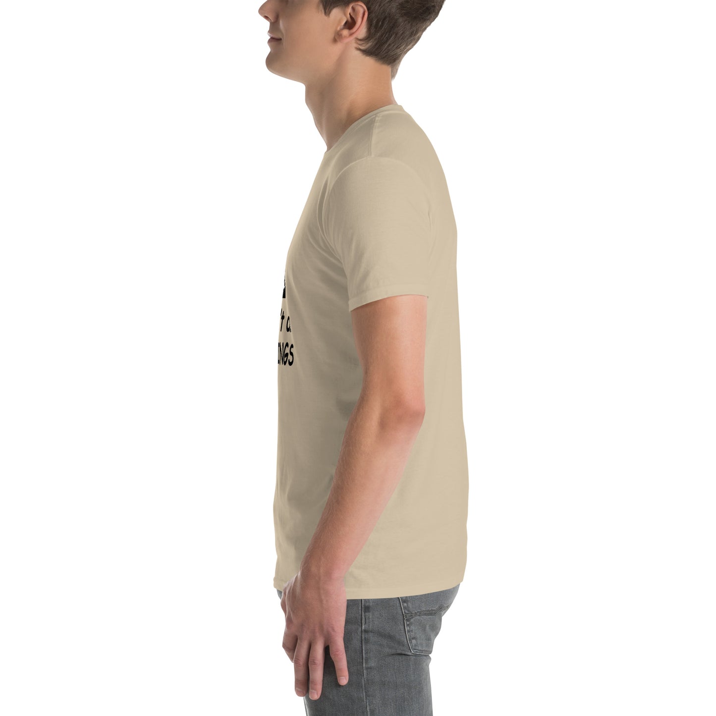 Doesn't Do Feelings Unisex Tee by EraofInk