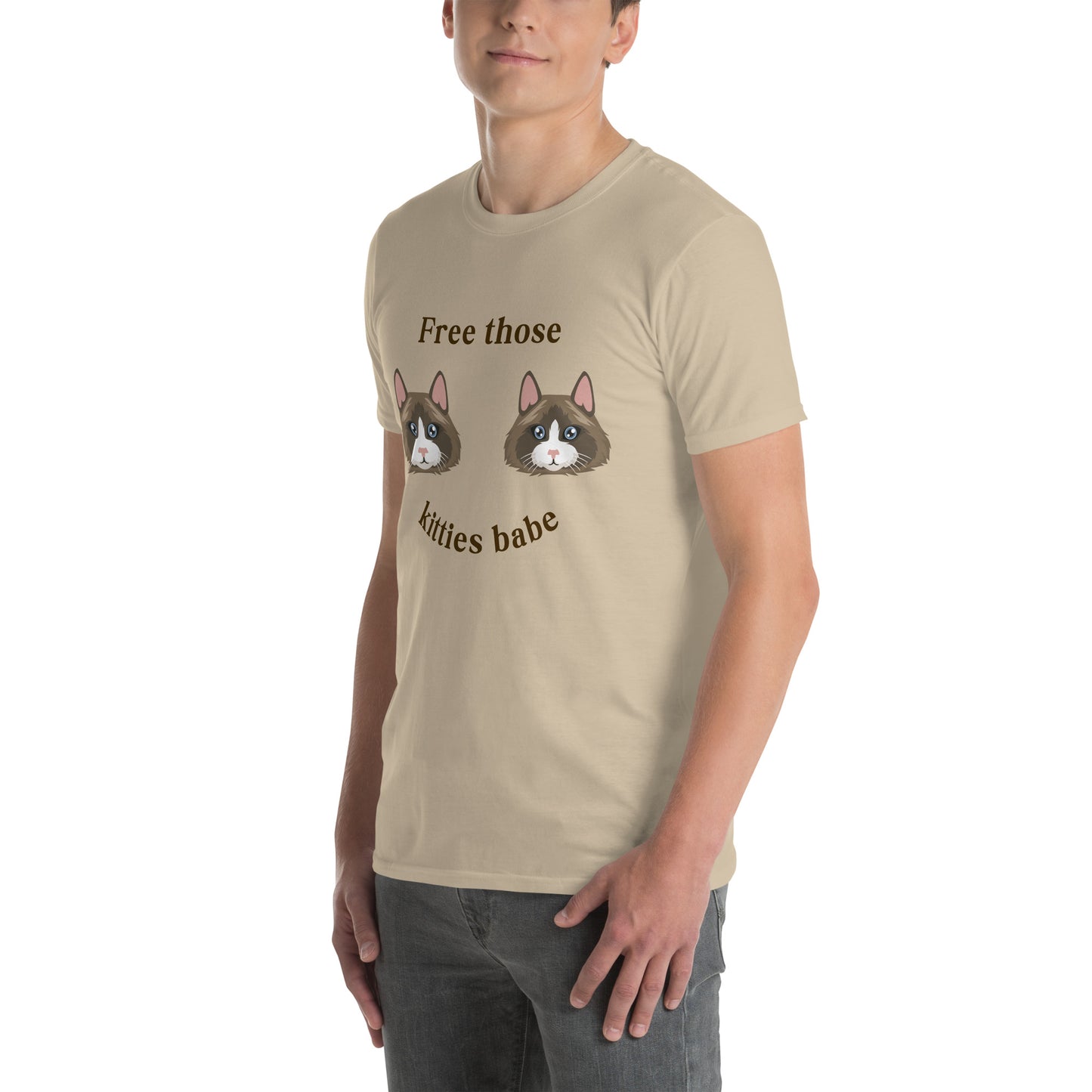 Free Those Kitties Babe Unisex Tee by EraofInk