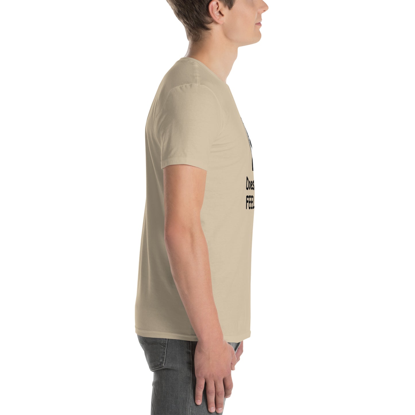 Doesn't Do Feelings Unisex Tee by EraofInk
