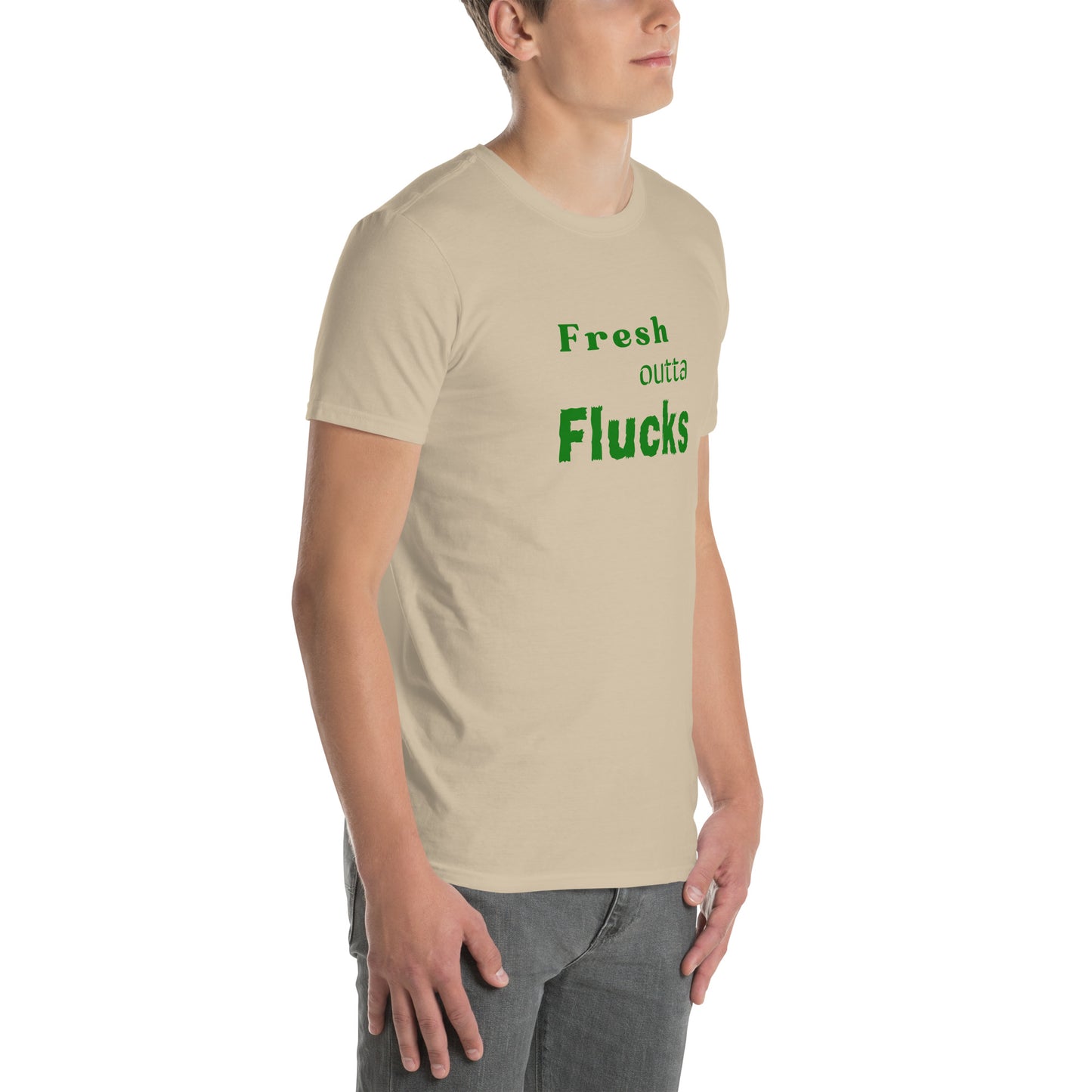 Fresh Outta Flucks Unisex Tee by EraofInk