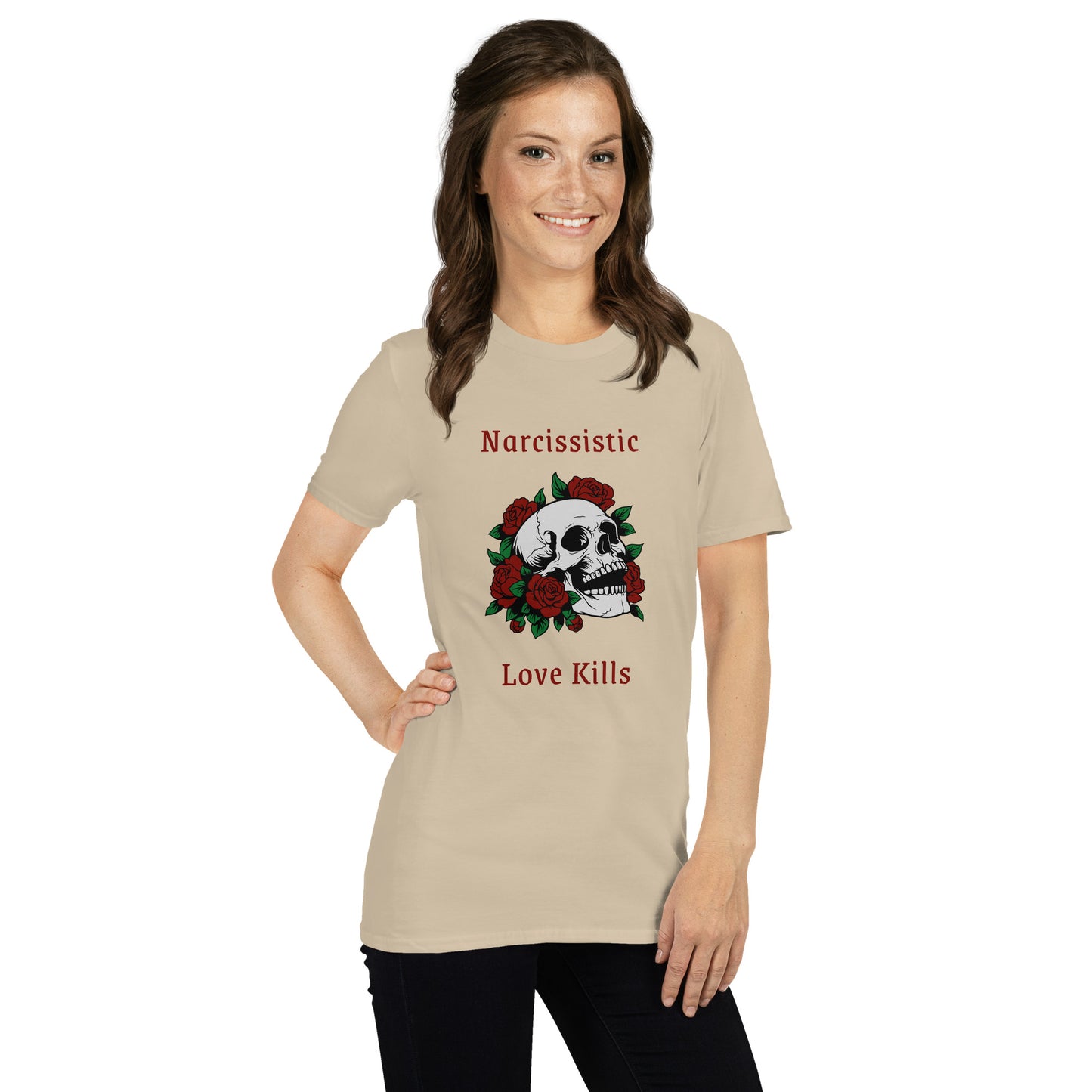 Narcissistic Abuse Awareness Graphic Tee Narcissistic Love Kills Unisex Tee by EraofInk