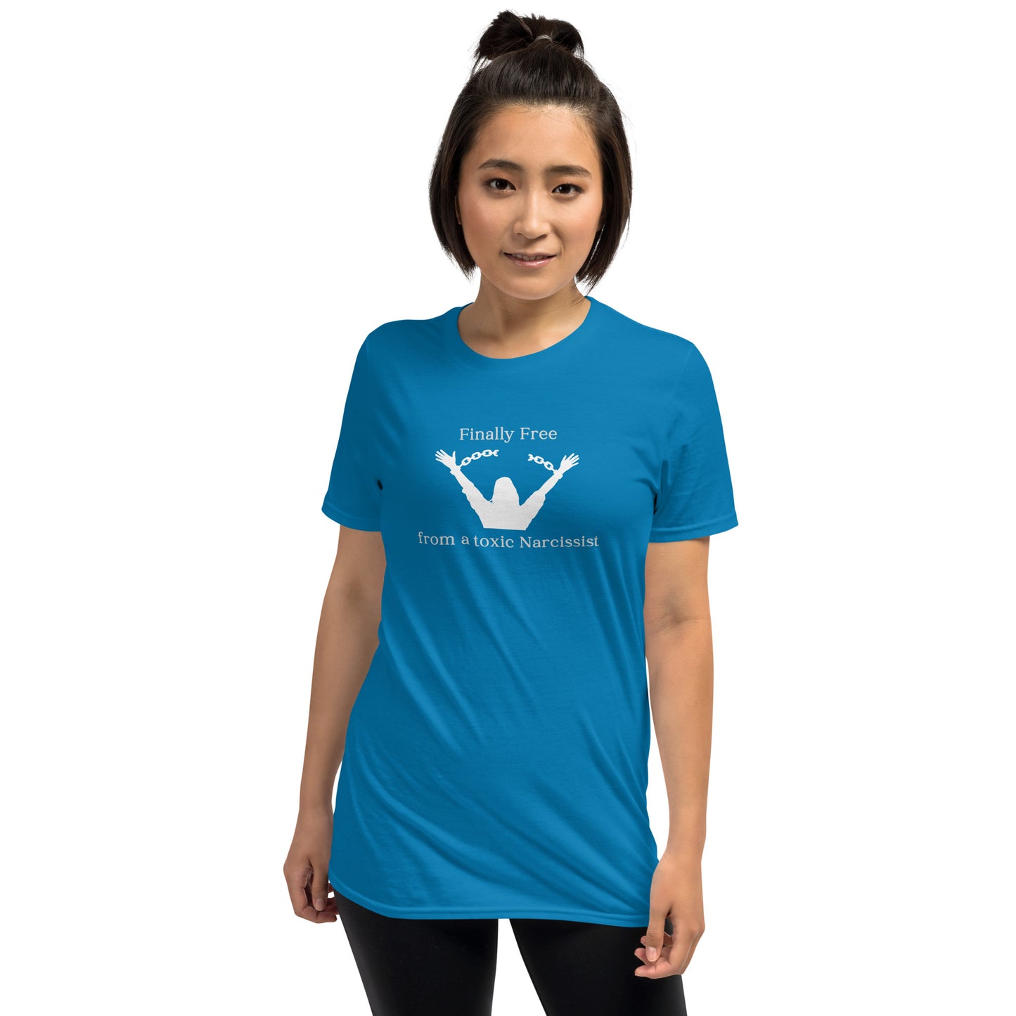 Find Your Happy Spot Finally Free from the Toxic Narcissist Unisex Tee by EraofInk