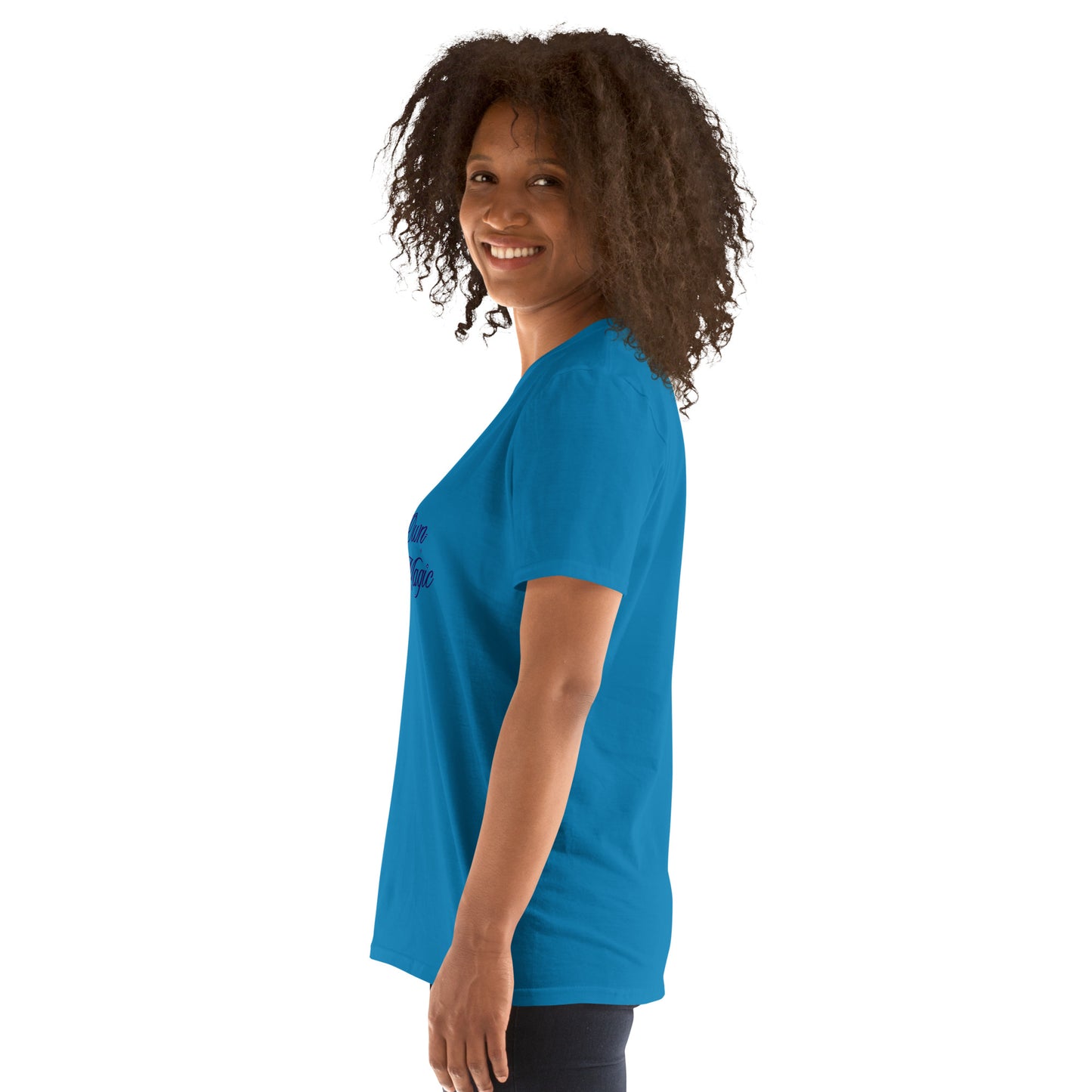 Believe in Magic Tee Make Your Own Magic Unisex Tee by EraofInk