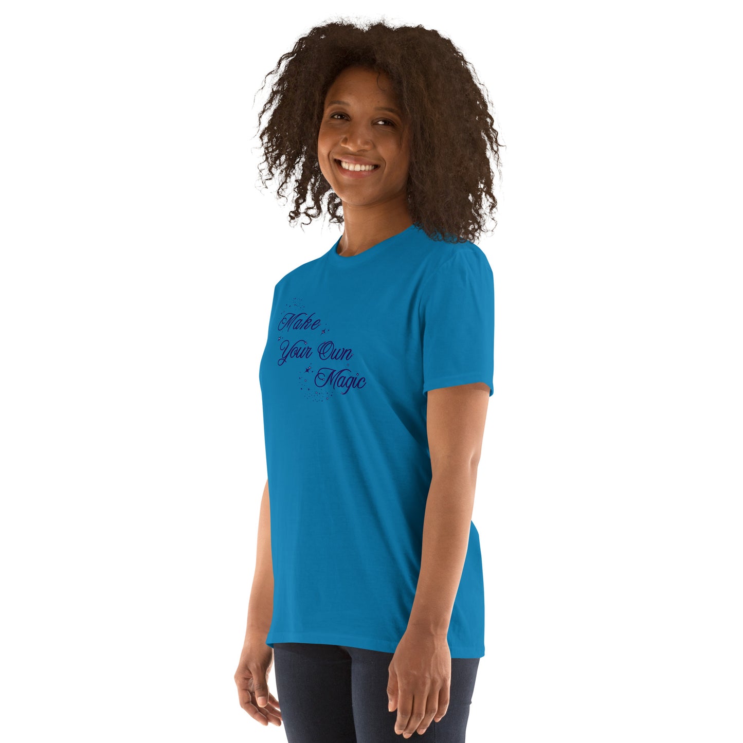 Believe in Magic Tee Make Your Own Magic Unisex Tee by EraofInk