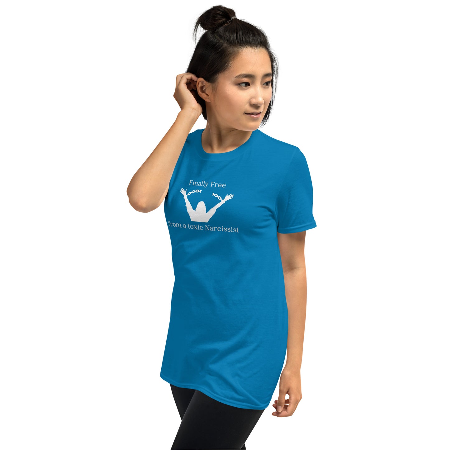 Find Your Happy Spot Finally Free from the Toxic Narcissist Unisex Tee by EraofInk