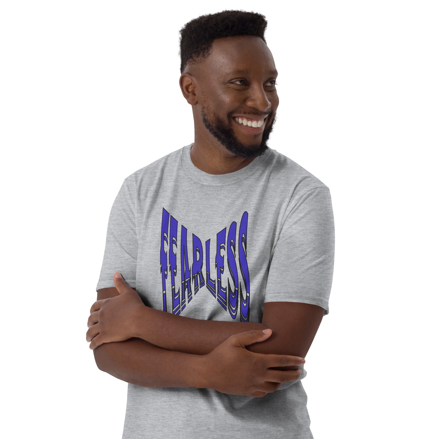 Fearless Warped Font Unisex Tee by EraofInk
