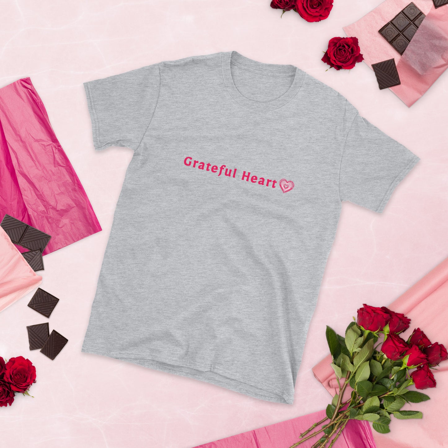 Grateful Heart Unisex Tee by RecreatingKrista