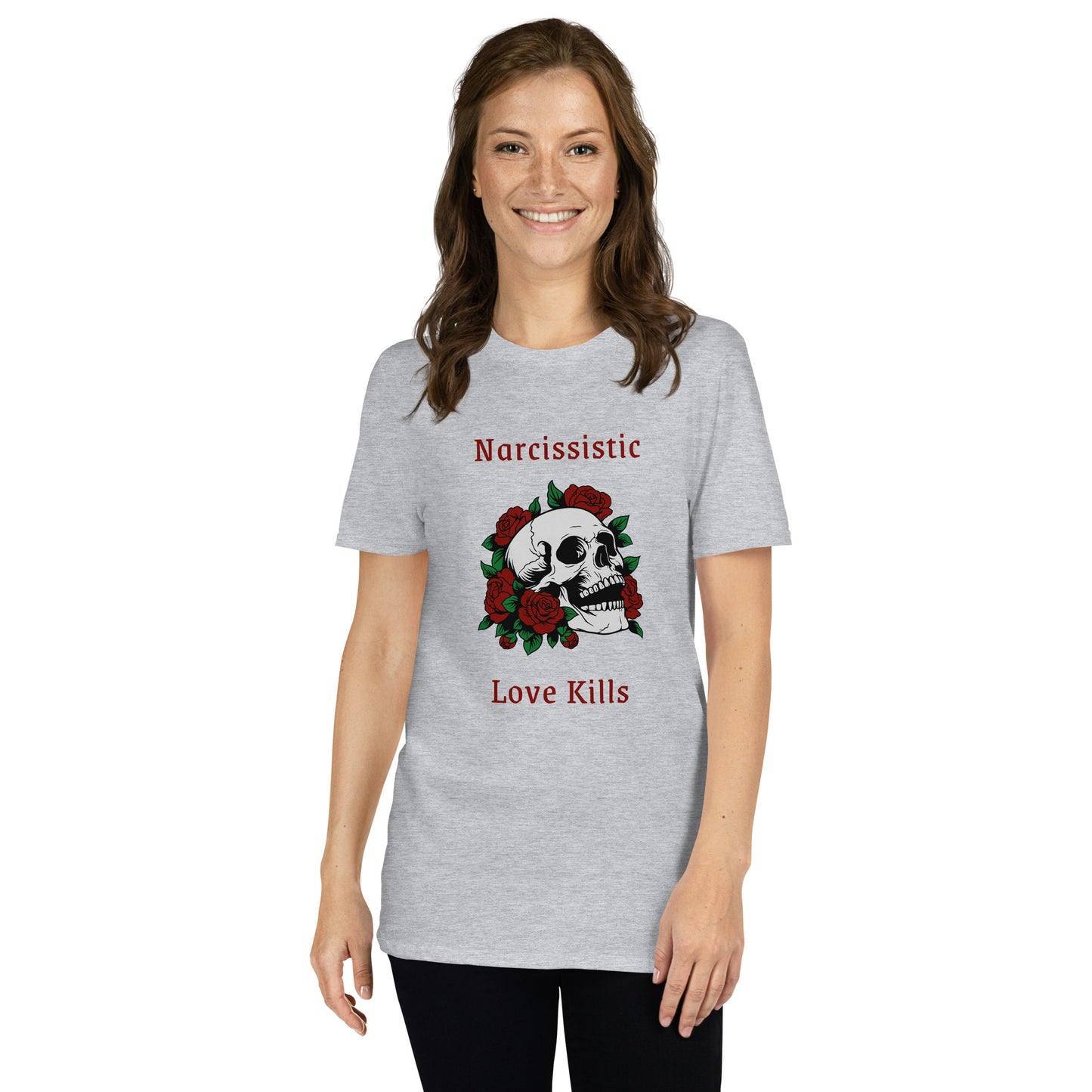 Narcissistic Abuse Awareness Graphic Tee Narcissistic Love Kills Unisex Tee by EraofInk