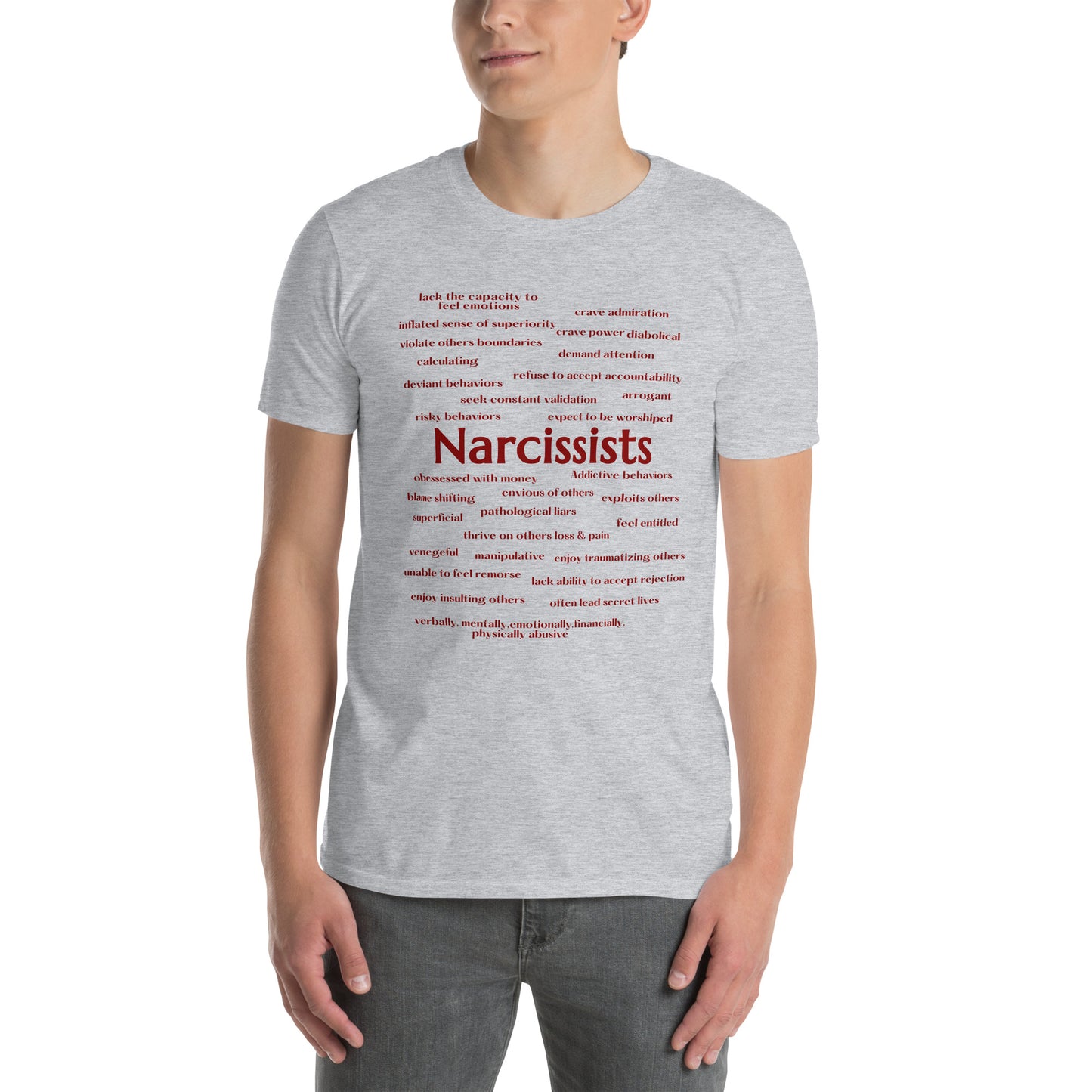The Games Narcissists Play Narcissists & Toxic Abusive Behaviors Unisex Tee by EraofInk