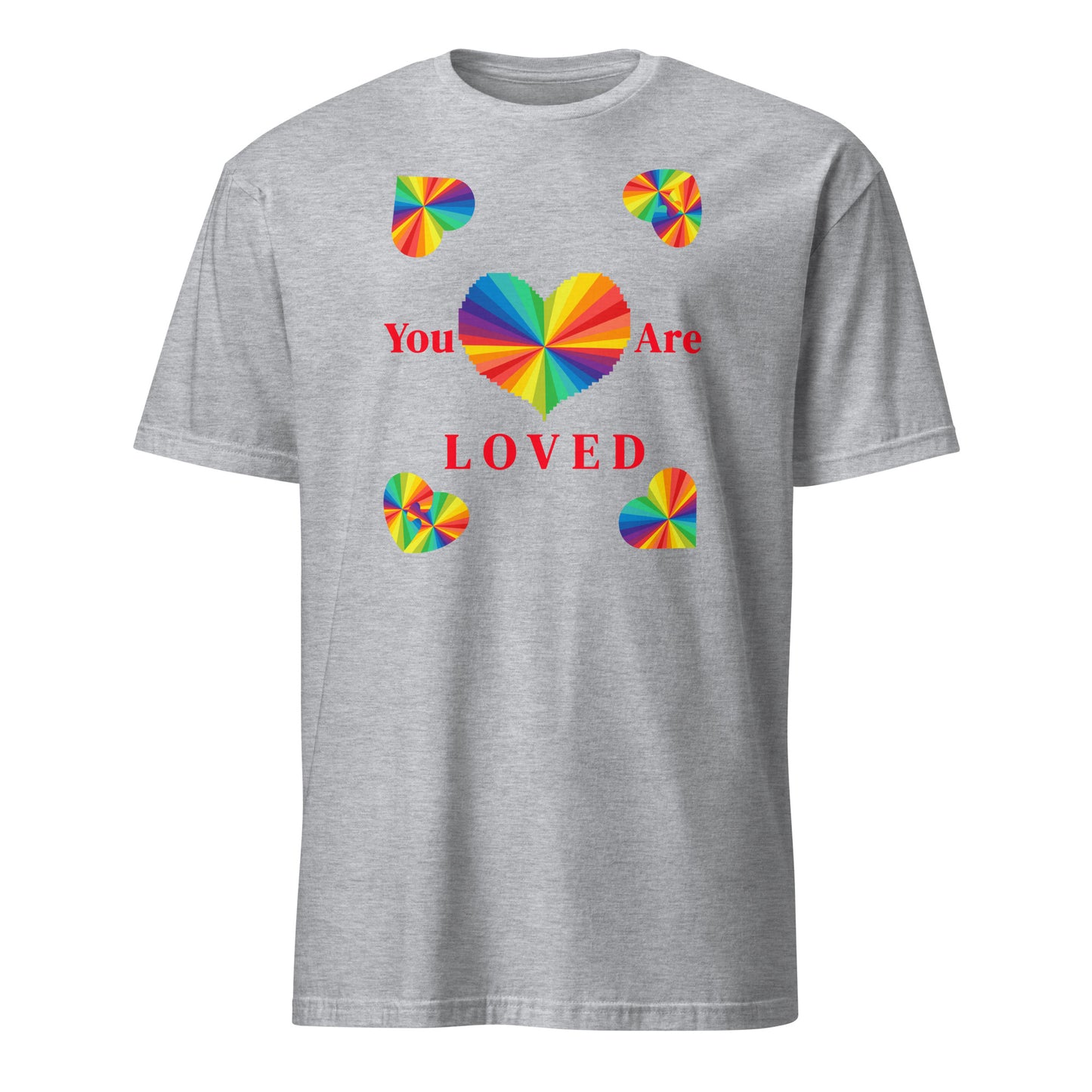 You Are Loved Equality LGBTQ+ Unisex Tee by EraofInk