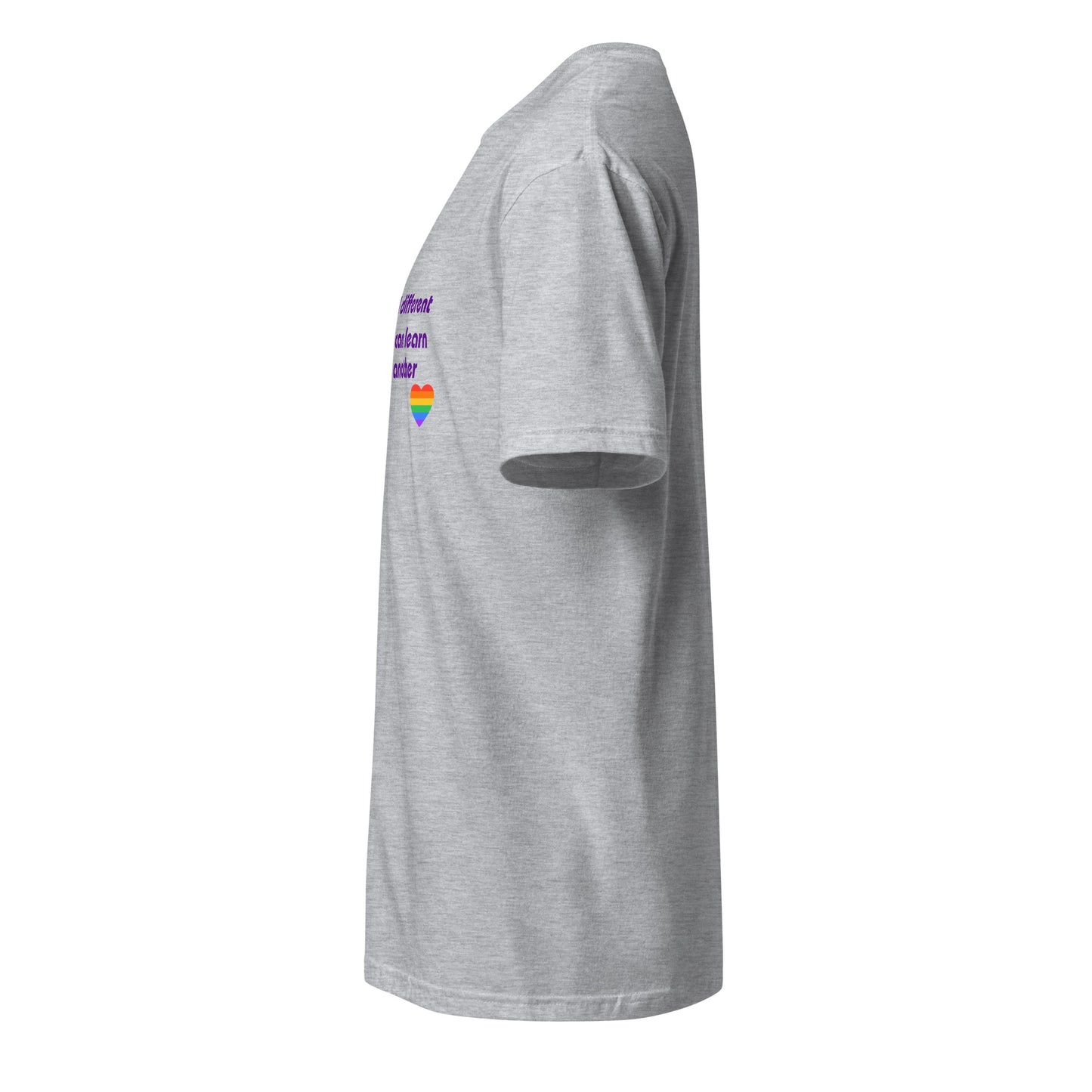 We Are All Different So We Can Learn From One Another Unisex Tee by EraofInk