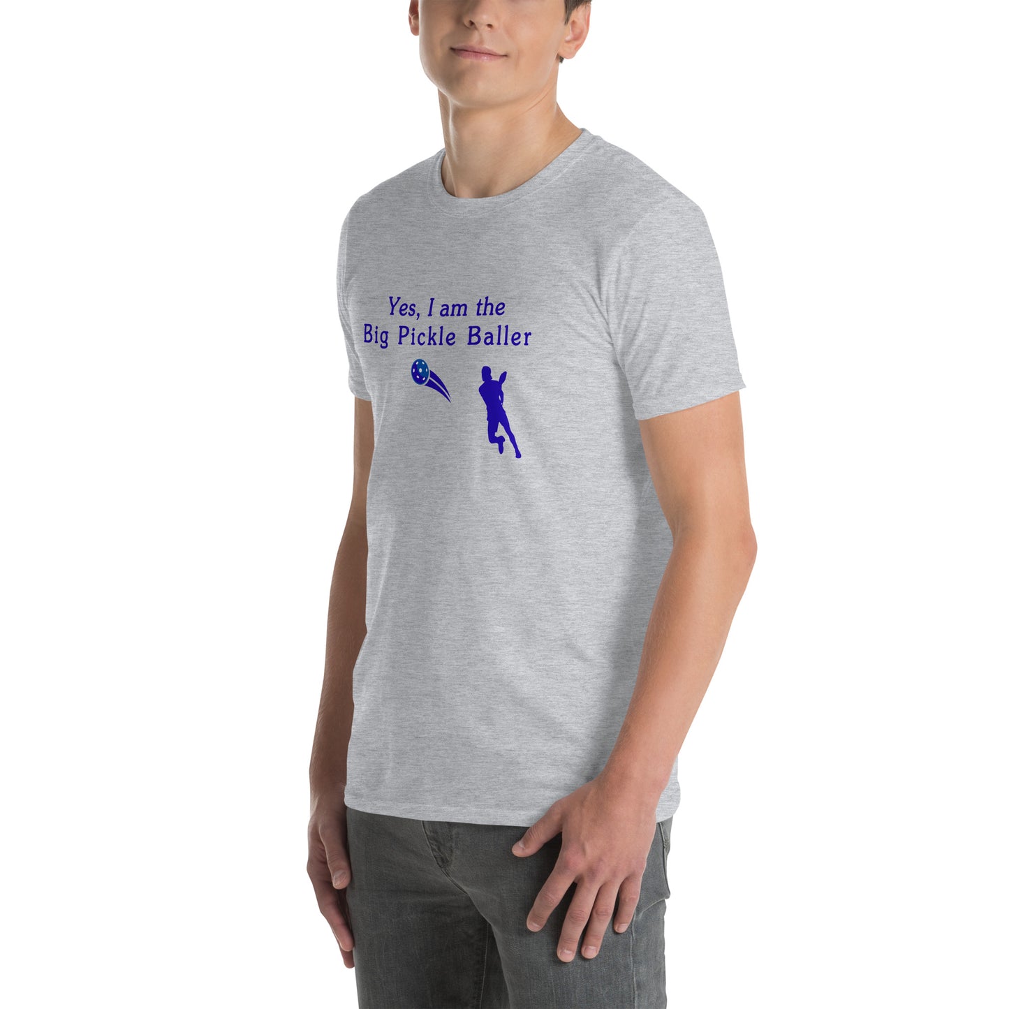 Yes, I am the Big Pickleballer Unisex Tee by EraofInk