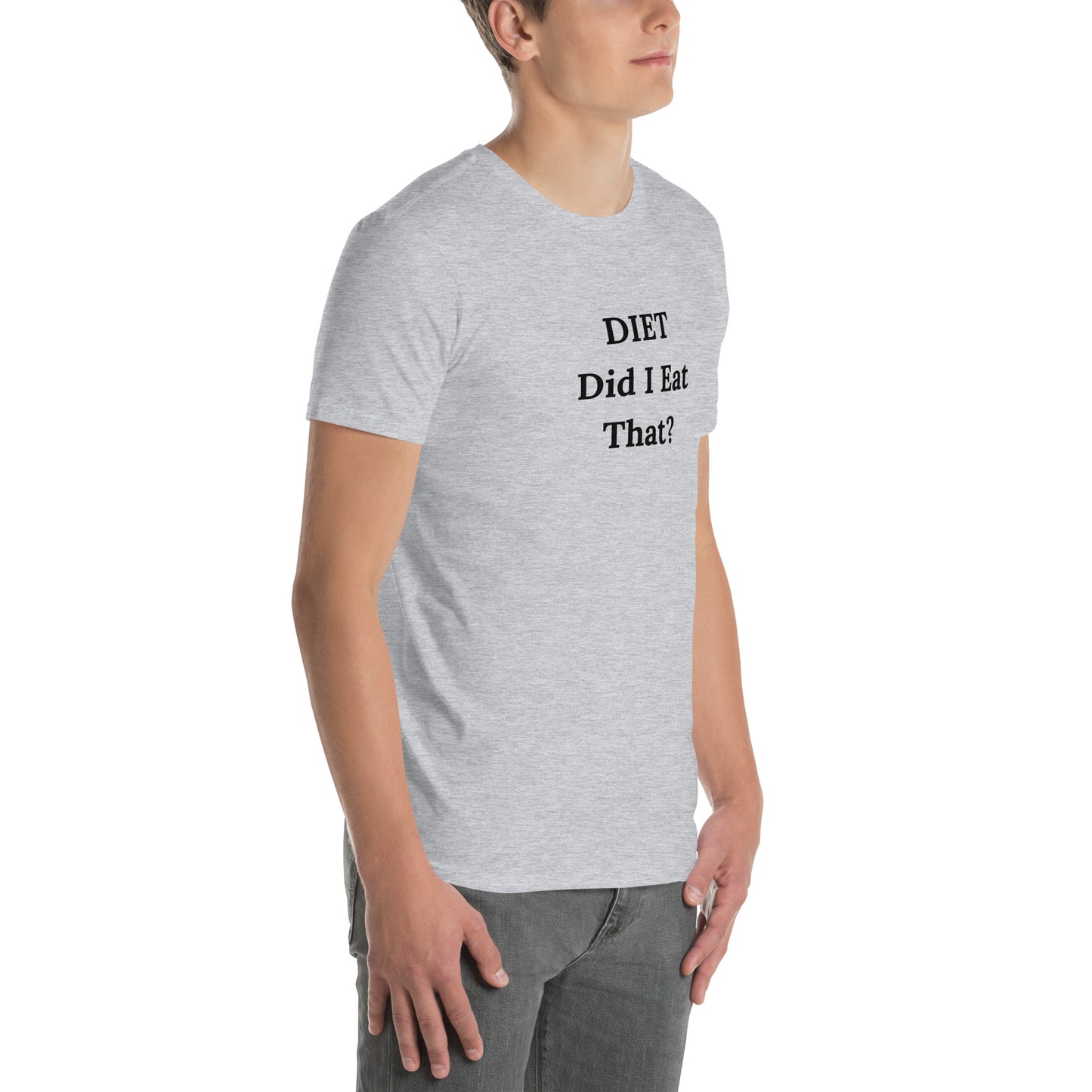 DIET Did I Eat That? Unisex Tee by EraofInk