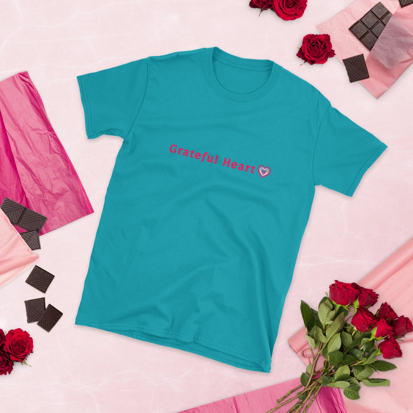 Grateful Heart Unisex Tee by RecreatingKrista