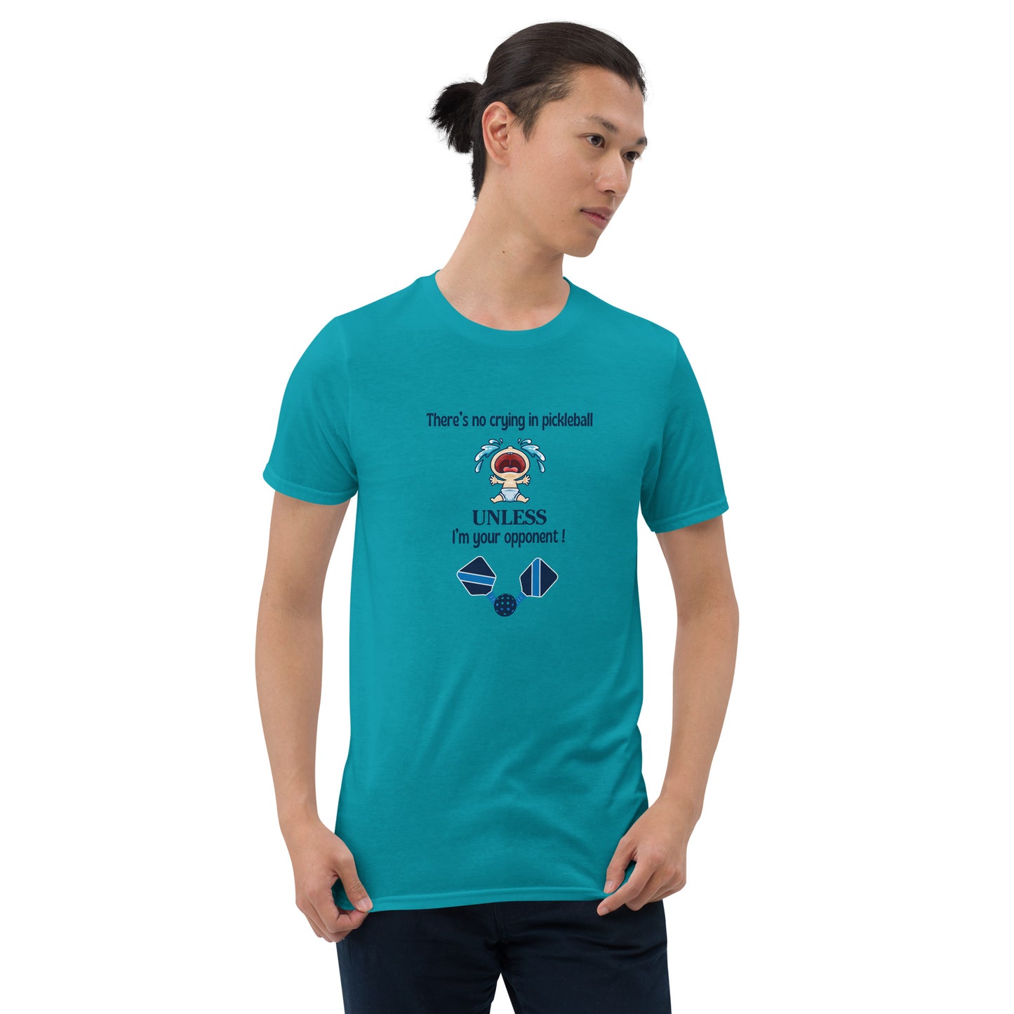 There's No Crying in Pickleball Unless I'm Your Opponent Unisex Tee by EraofInk