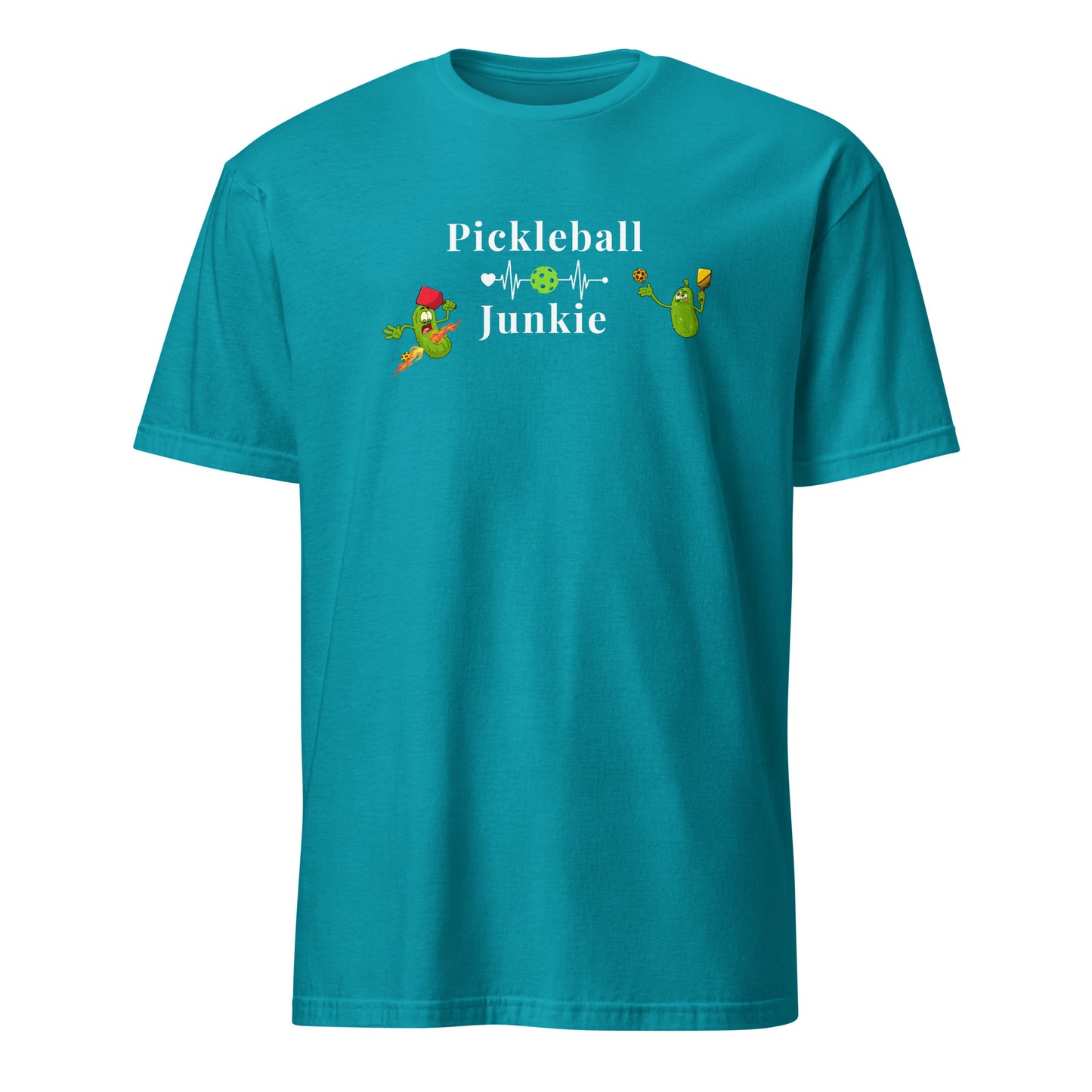Pickleball Junkie Unisex Tee by EraofInk