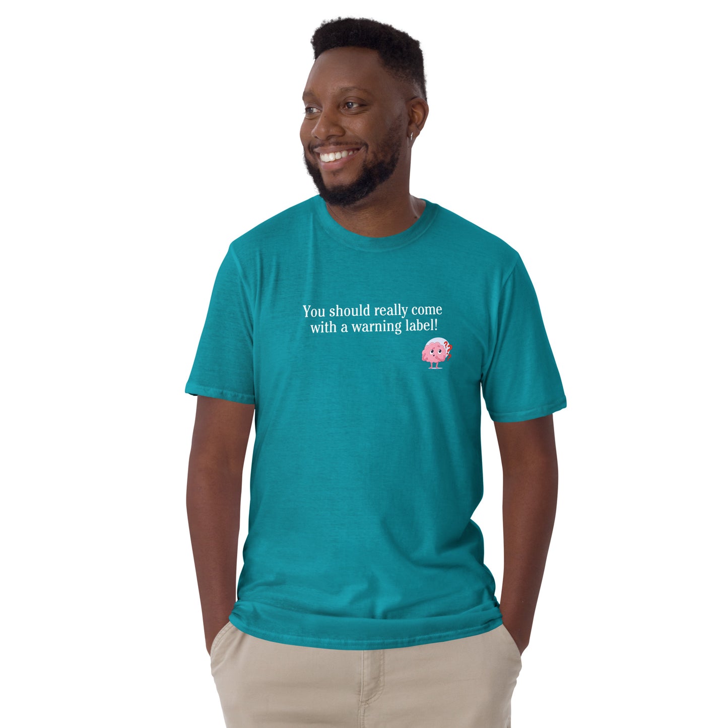 Sarcastic Insult Tee You Should Really Come With a Warning Label Unisex Tee by EraofInk