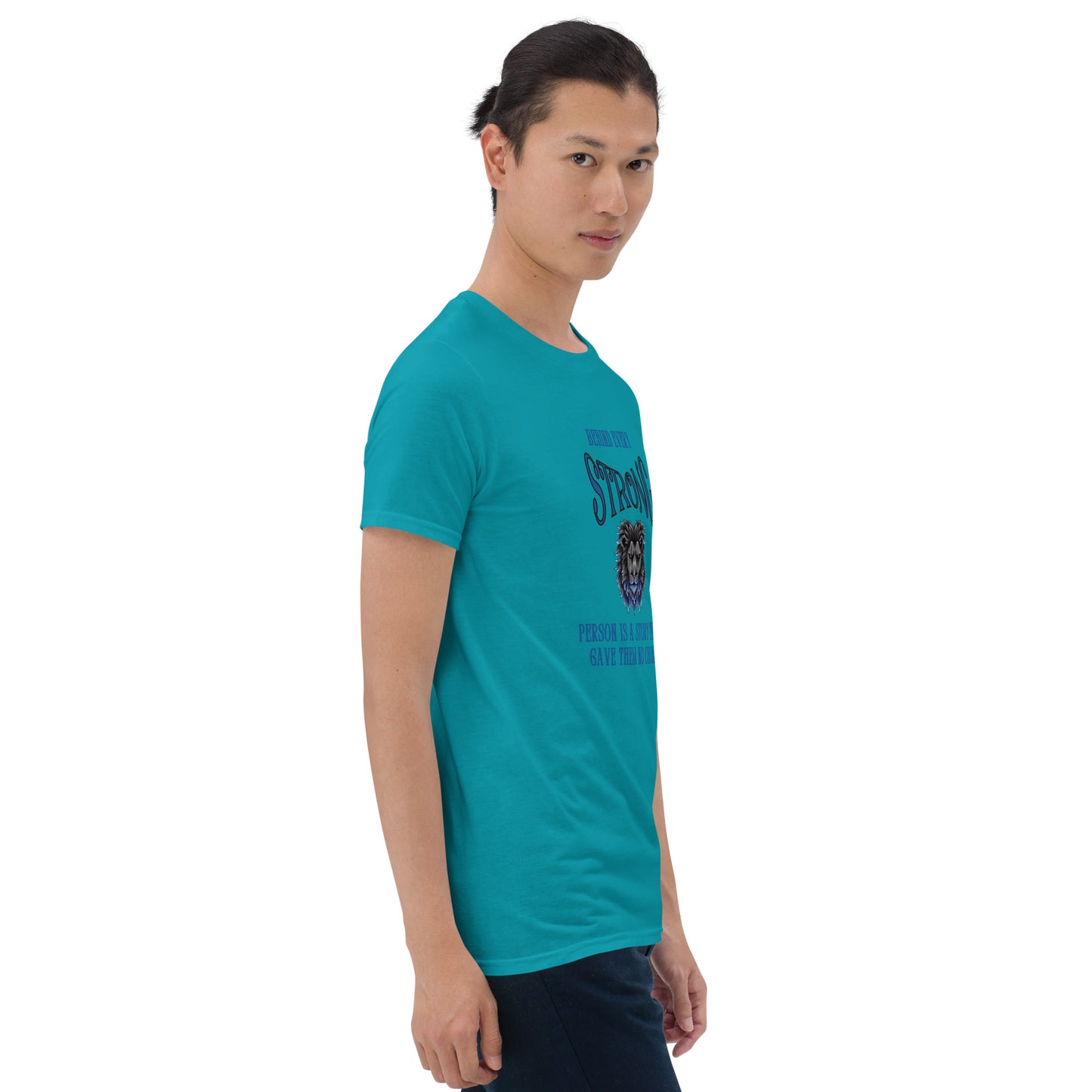 Behind Every Strong Person is a Story that Gave Them No Choice Unisex Tee by EraofInk