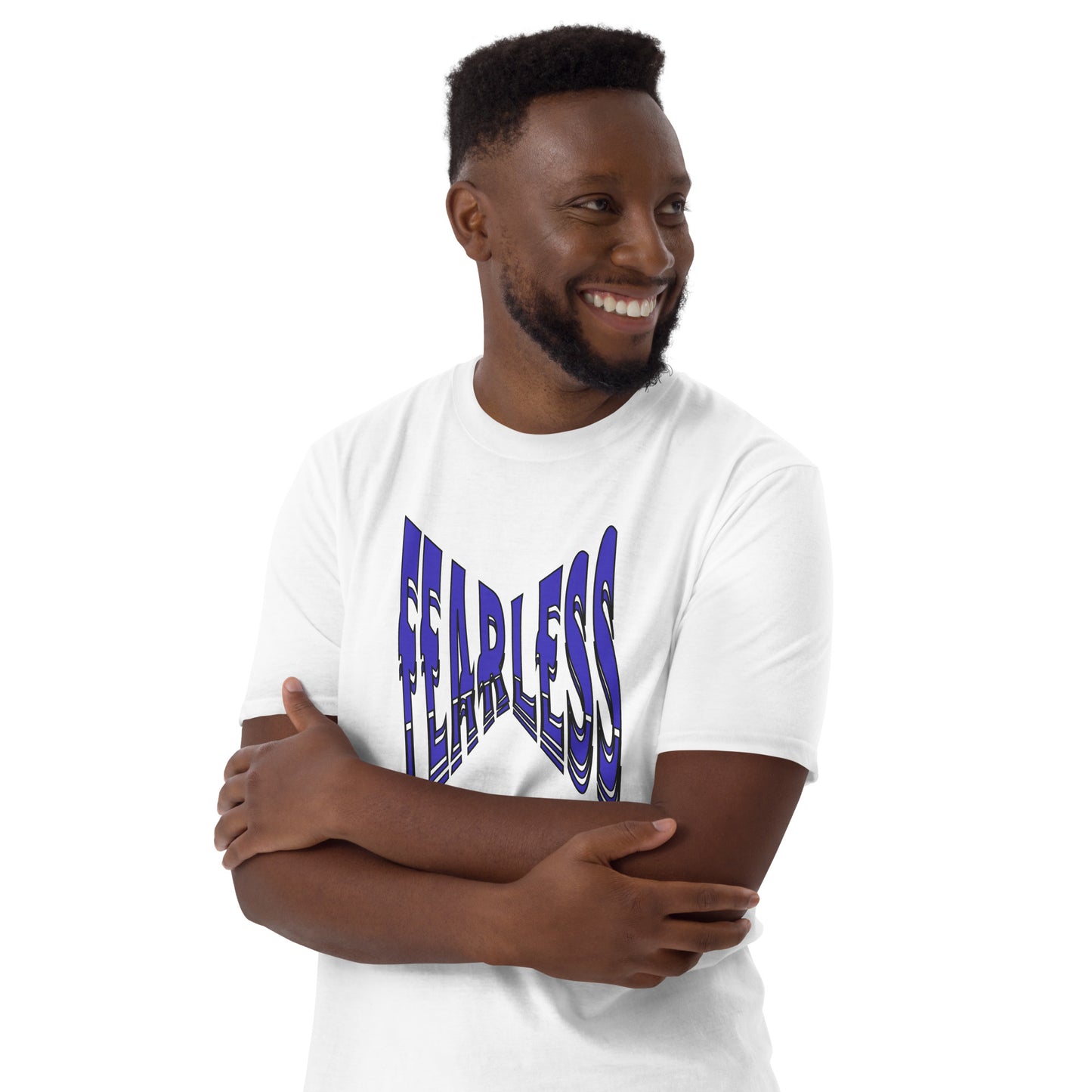Fearless Warped Font Unisex Tee by EraofInk