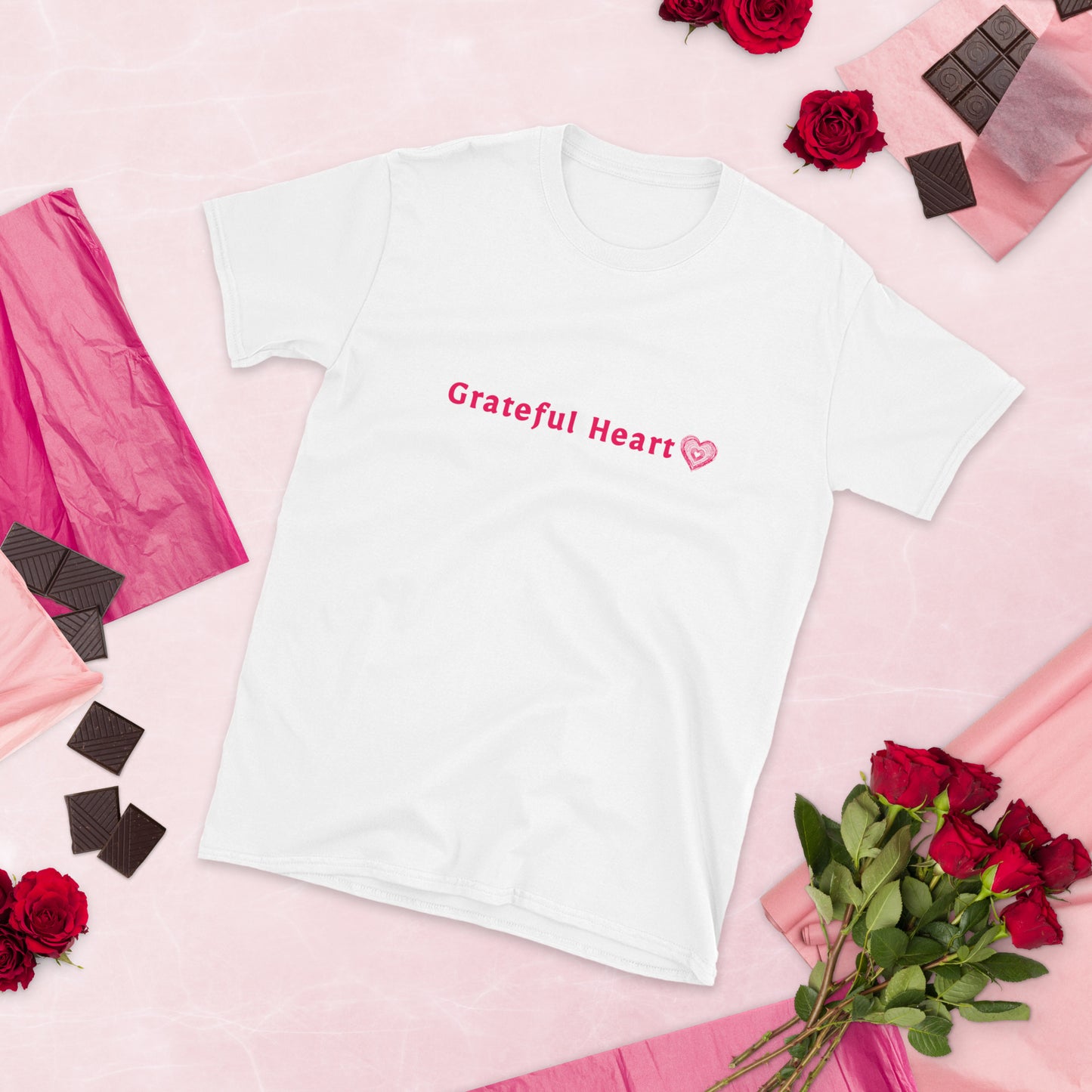 Grateful Heart Unisex Tee by RecreatingKrista