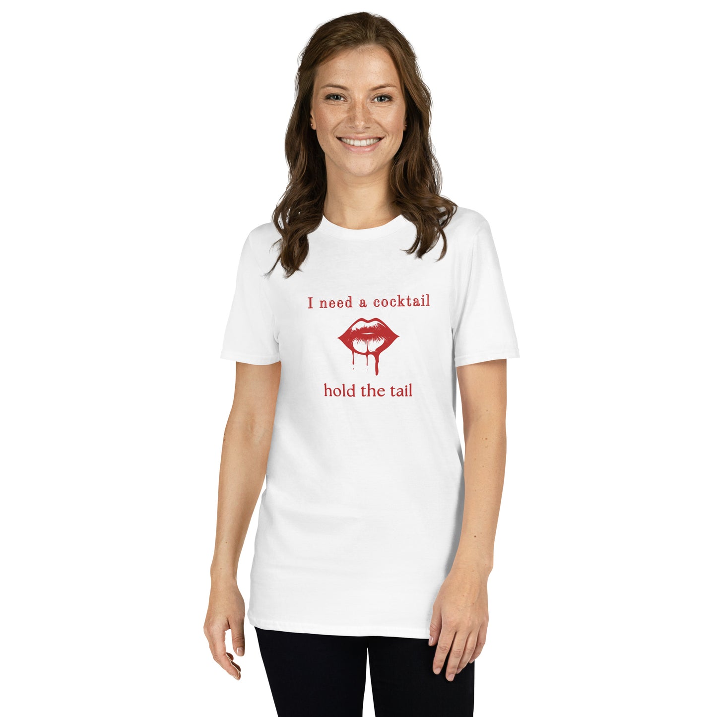 I Need a Cocktail Hold the Tail Unisex Tee by EraofInk