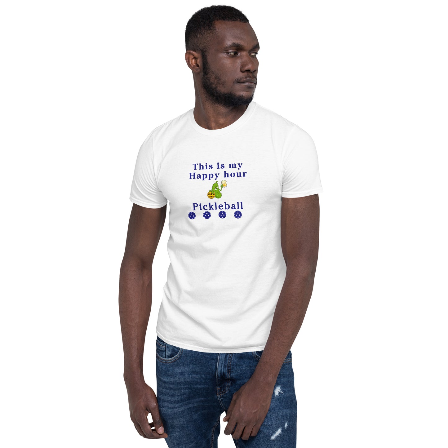 This Is My Happy Hour Unisex Tee by EraofInk