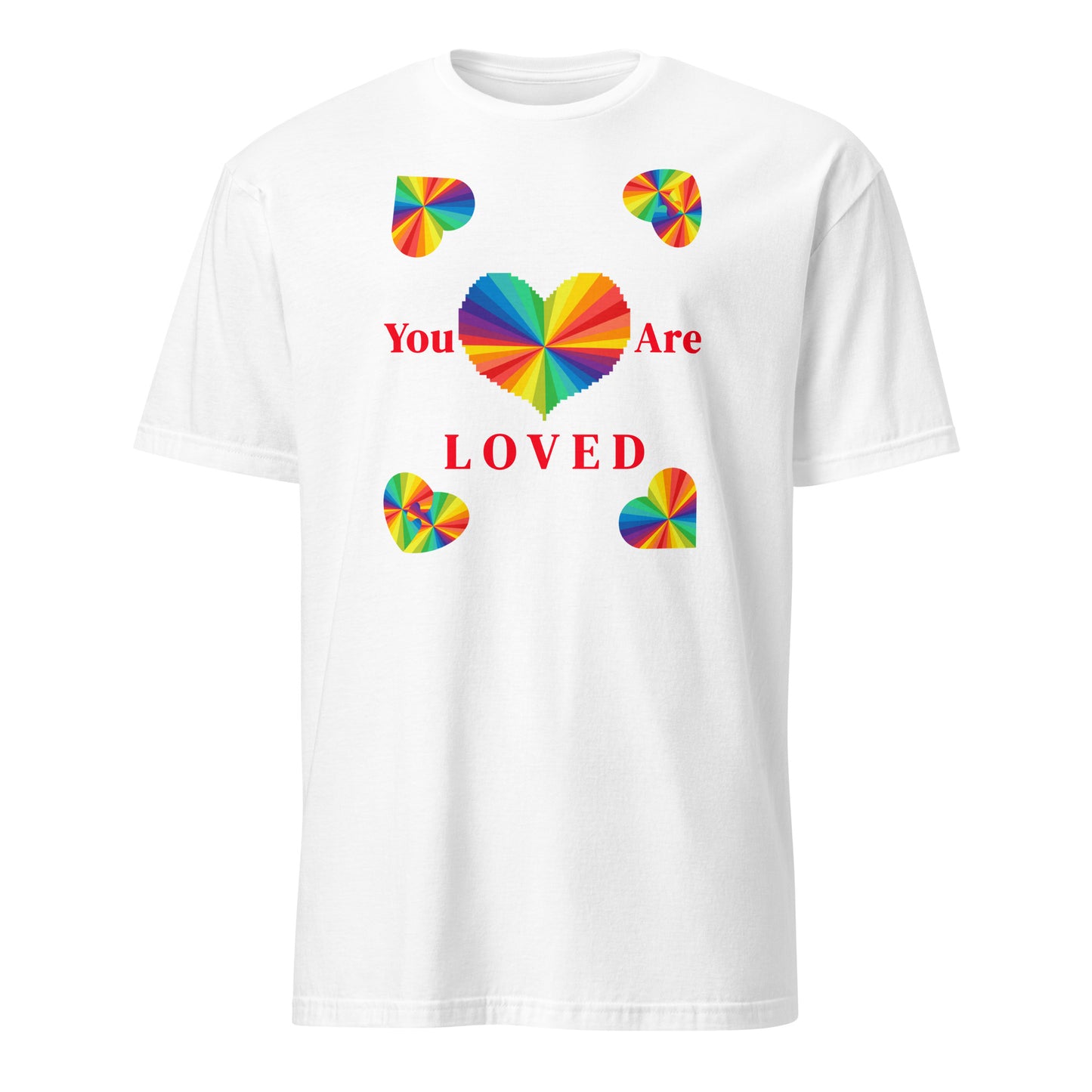 You Are Loved Equality LGBTQ+ Unisex Tee by EraofInk
