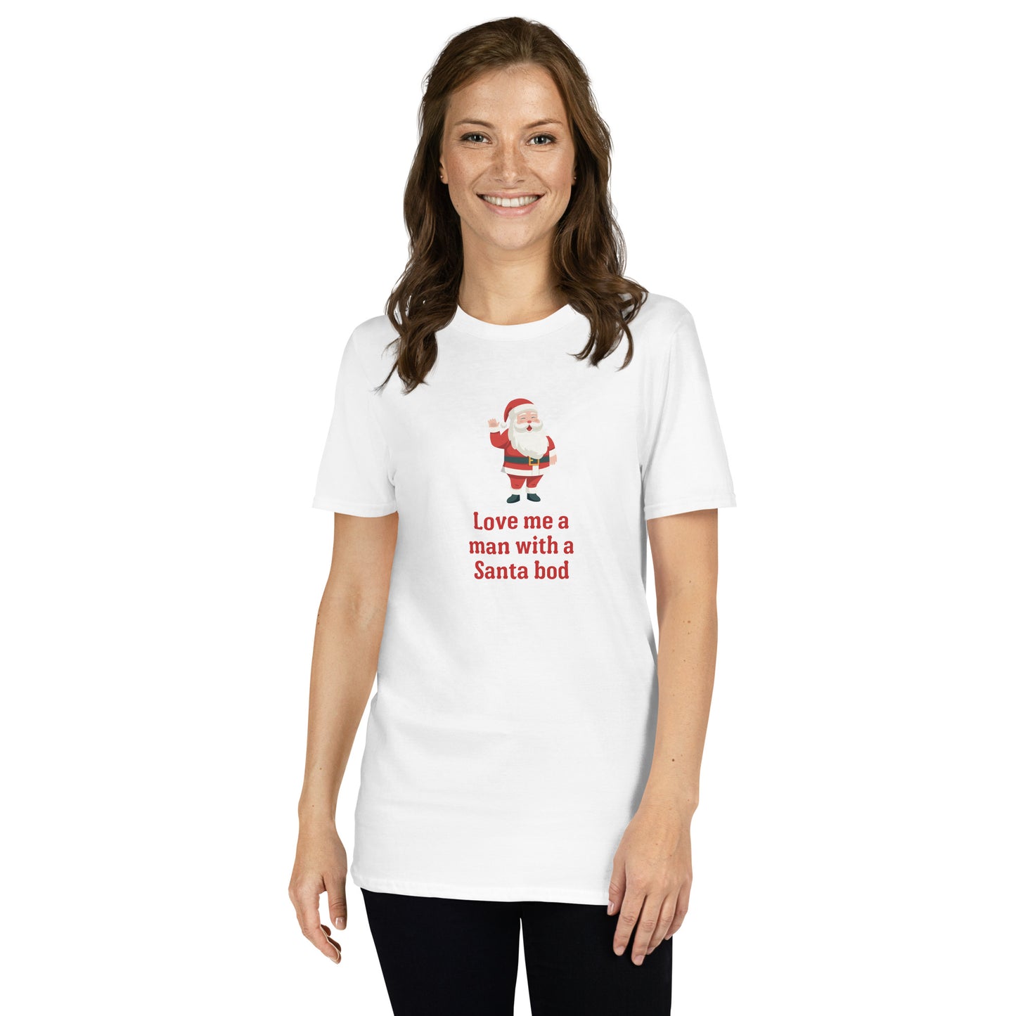 Love Me a Man with a Santa Bod Unisex Tee by EraofInk